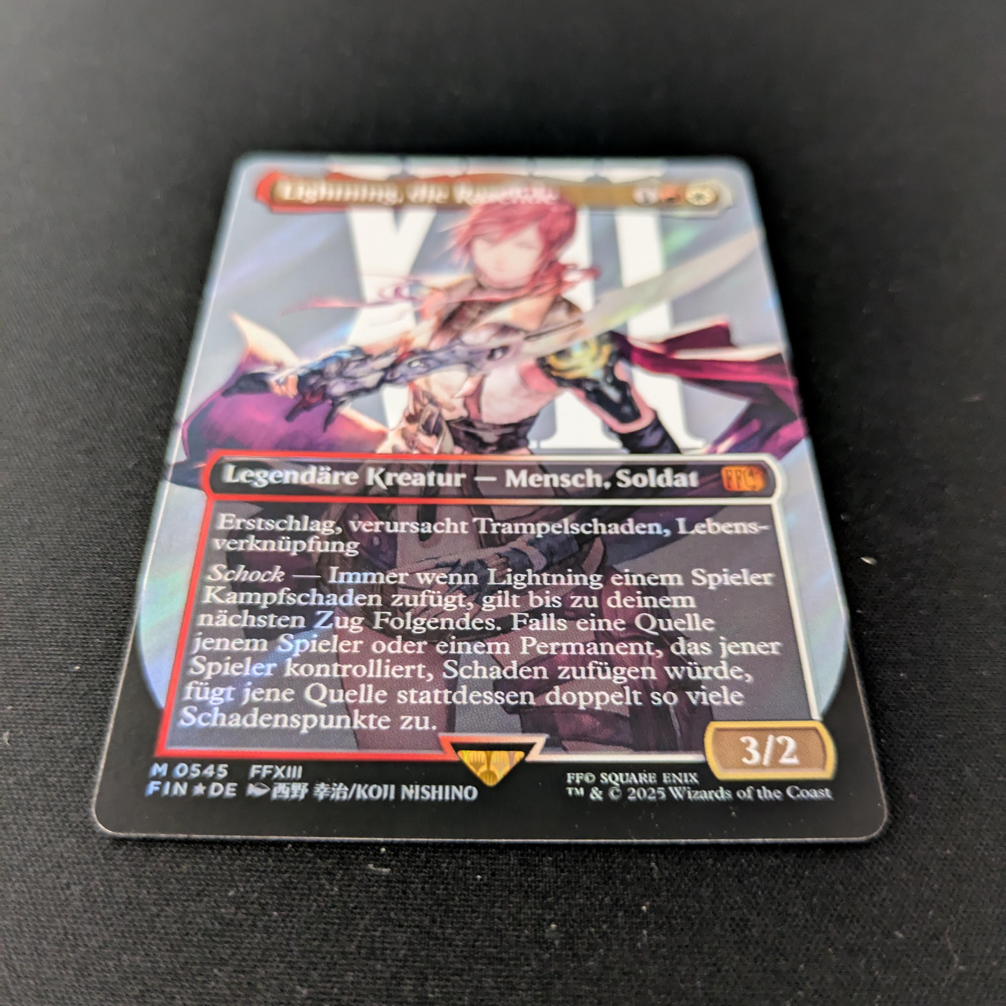MTG Singles - [FOIL] Lightning, Army of One (Surge Foil) - Magic: The Gathering - FINAL FANTASY: Extras - NM - 