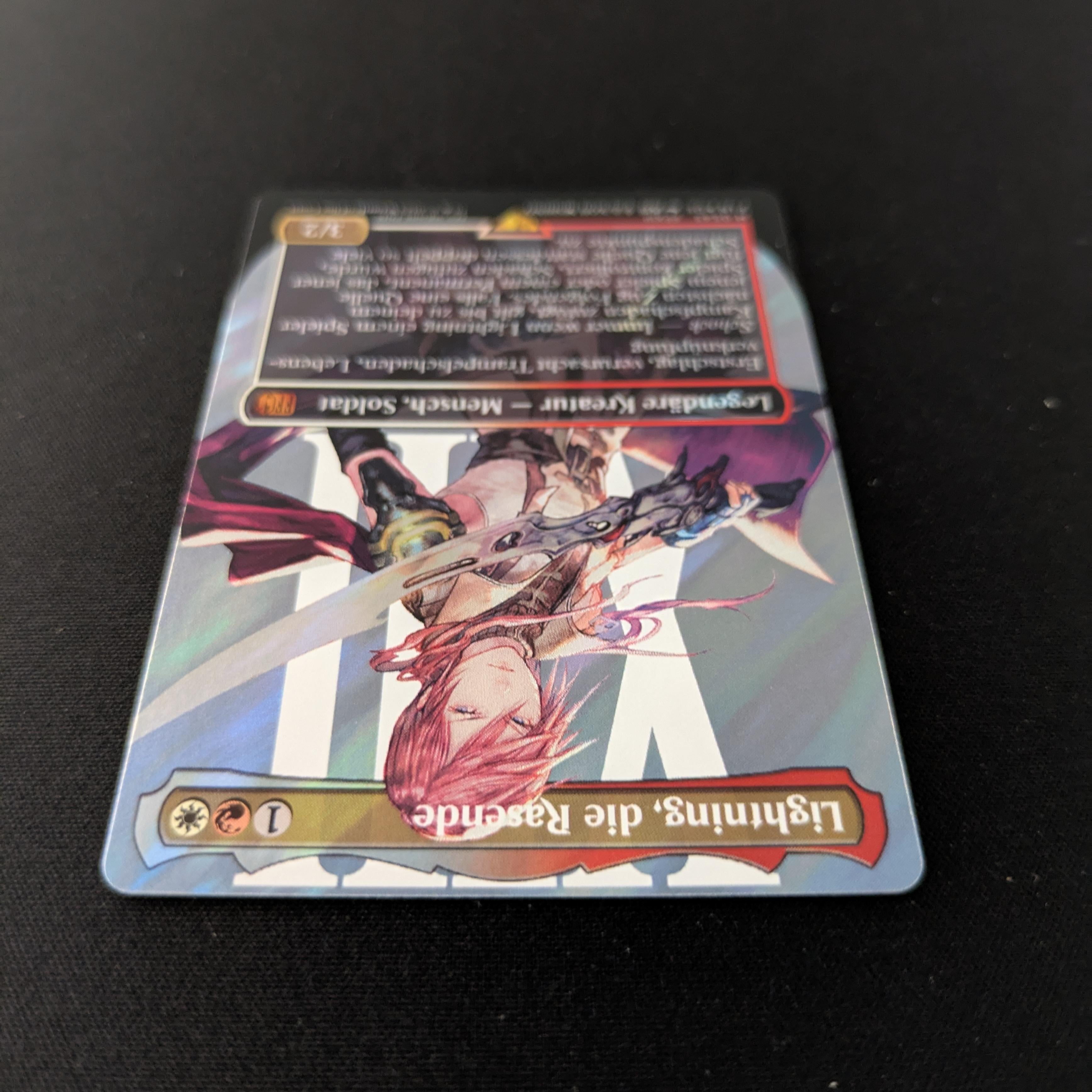 MTG Singles - [FOIL] Lightning, Army of One (Surge Foil) - Magic: The Gathering - FINAL FANTASY: Extras - NM - 
