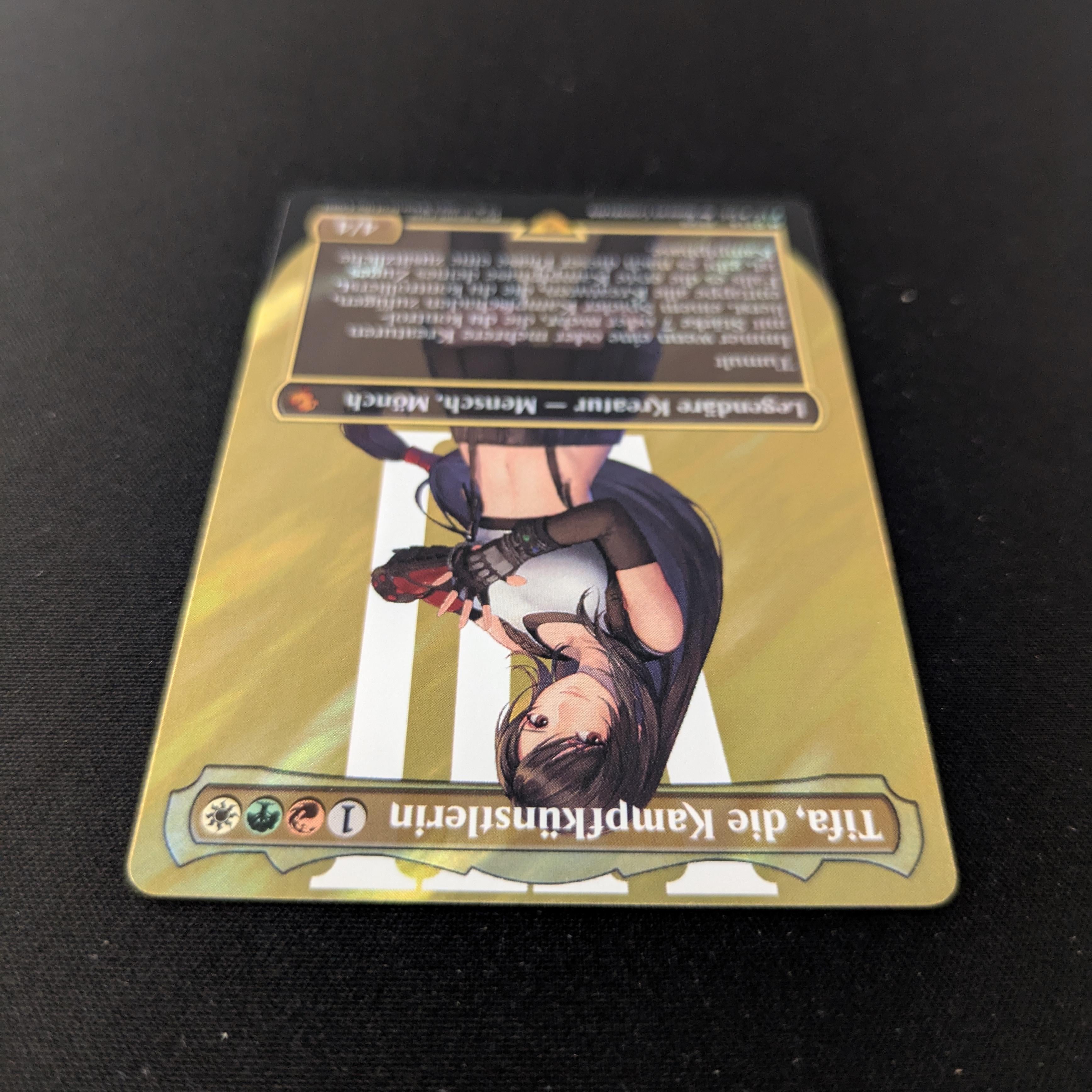 MTG Singles - [FOIL] Tifa, Martial Artist (Surge Foil) - Commander: Magic: The Gathering - FINAL FANTASY: Extras - NM - 