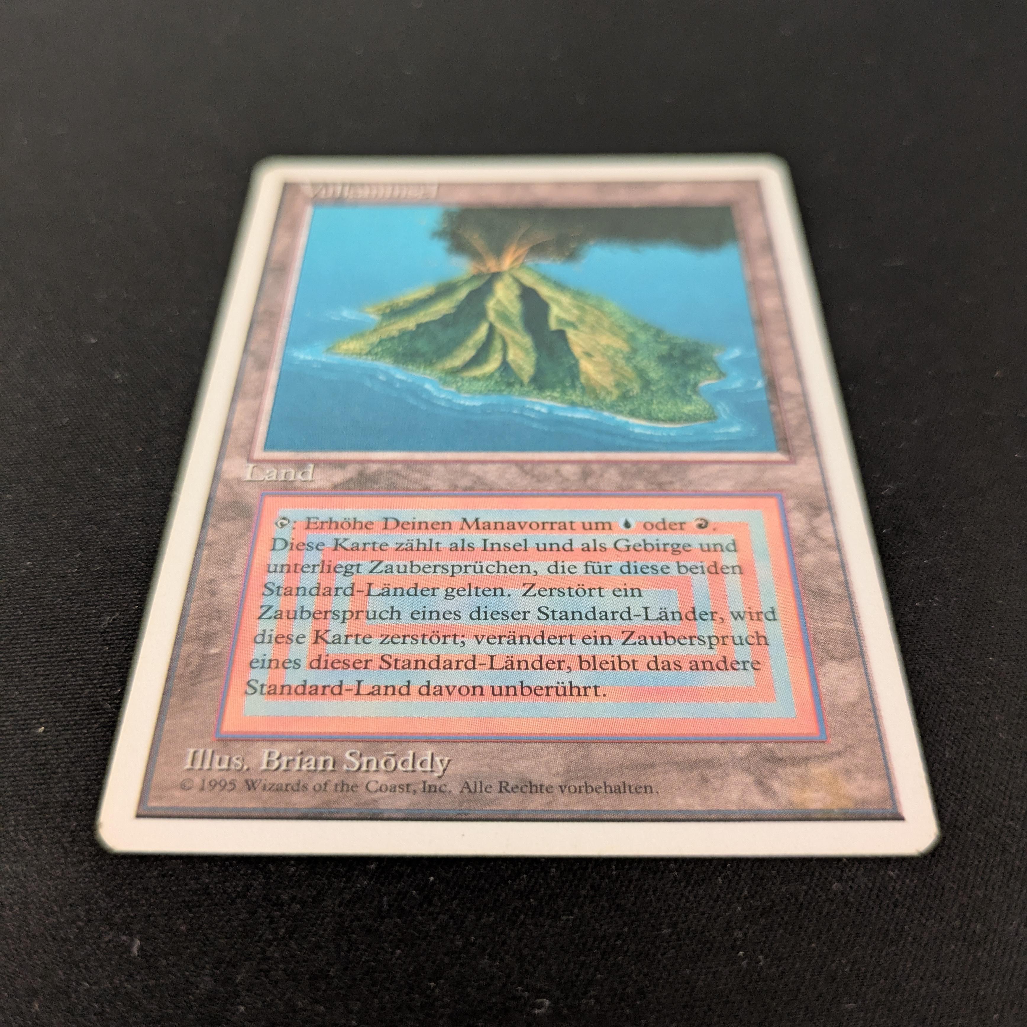 MTG Singles - Volcanic Island - Foreign White Bordered - 