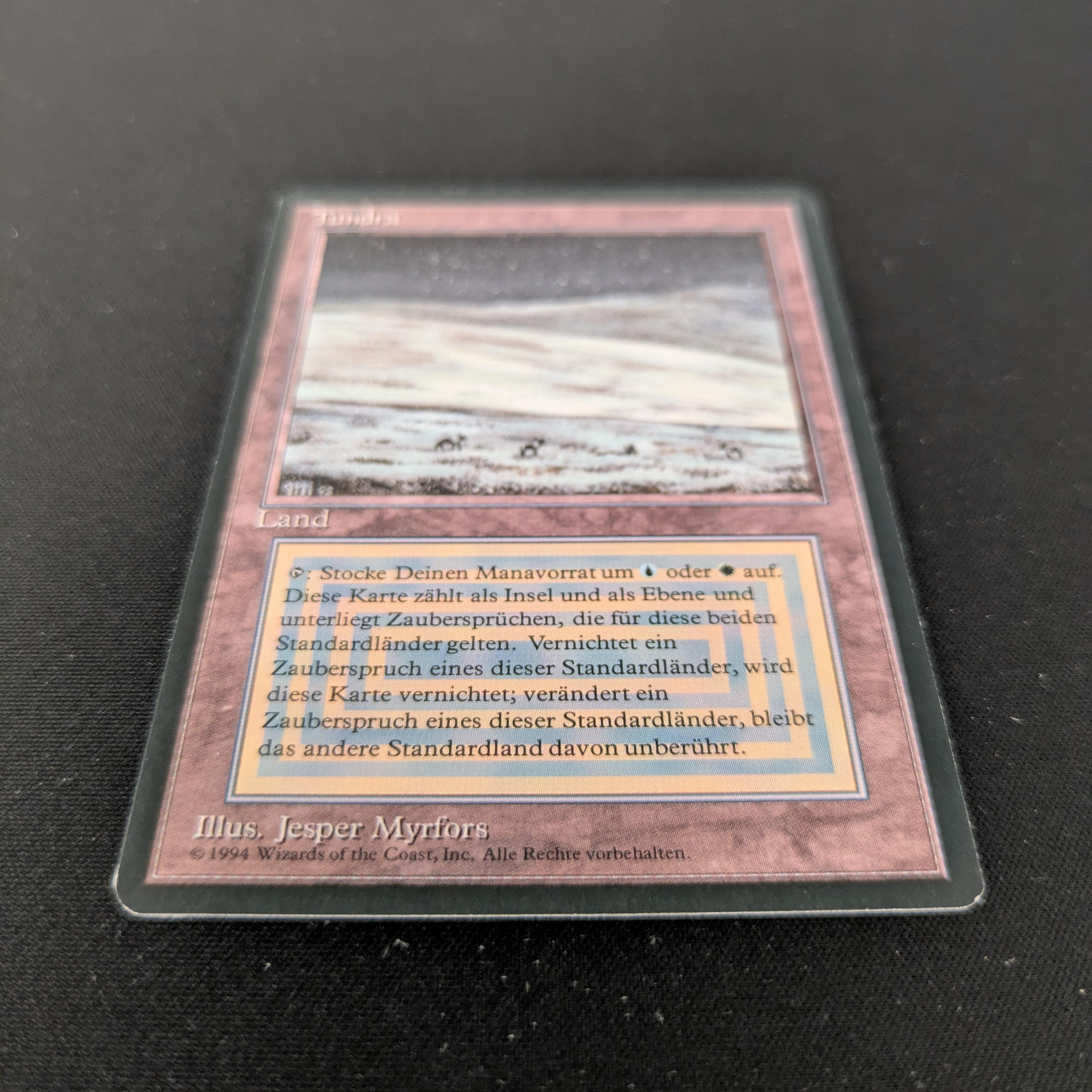 MTG Singles - Tundra - Foreign Black Bordered - 