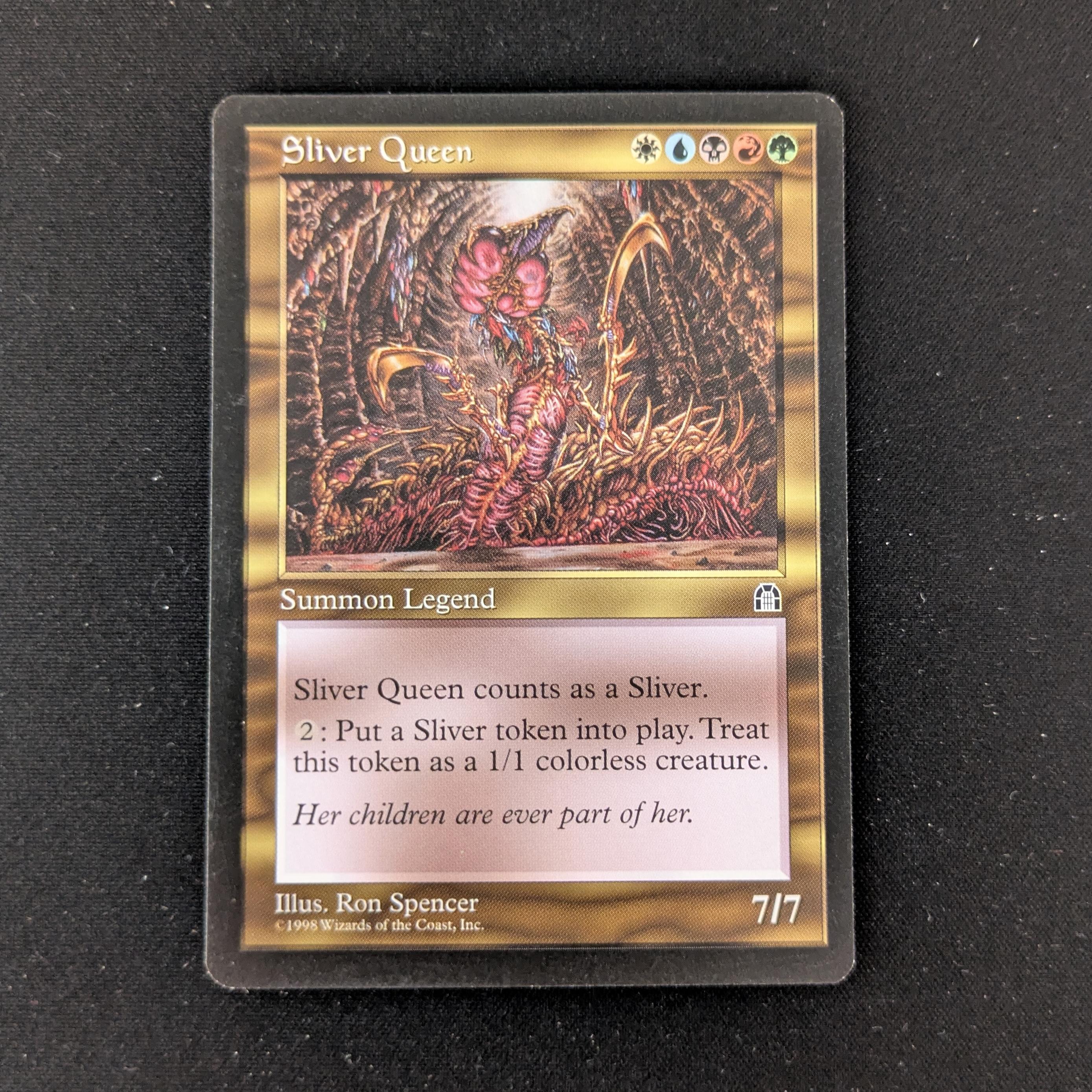 MTG Singles - Sliver Queen - Stronghold - English - EX - 27164