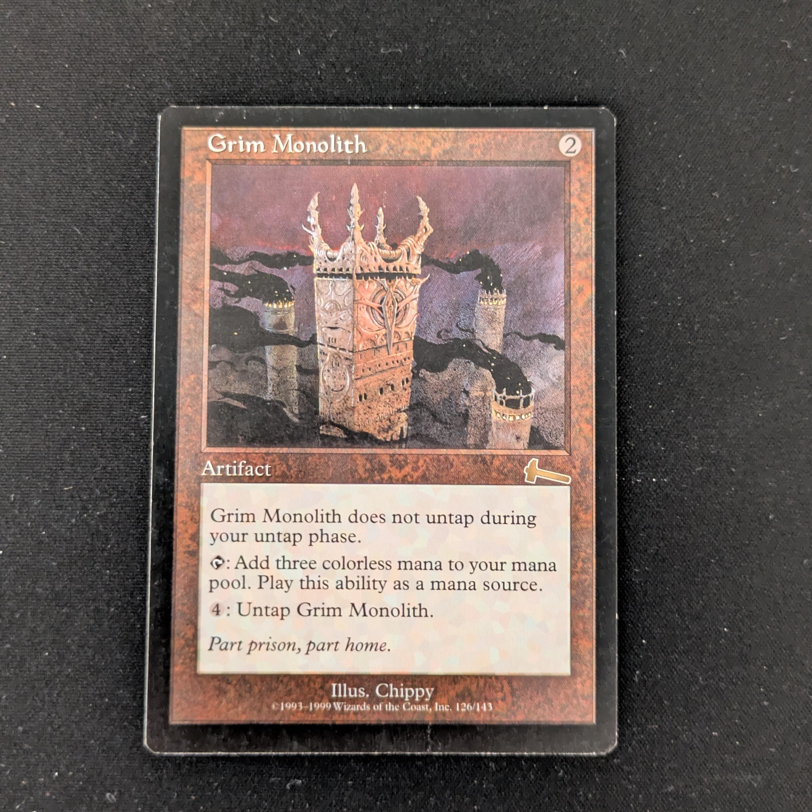 MTG Singles - Grim Monolith - Urza's Legacy - English - GD - 27165