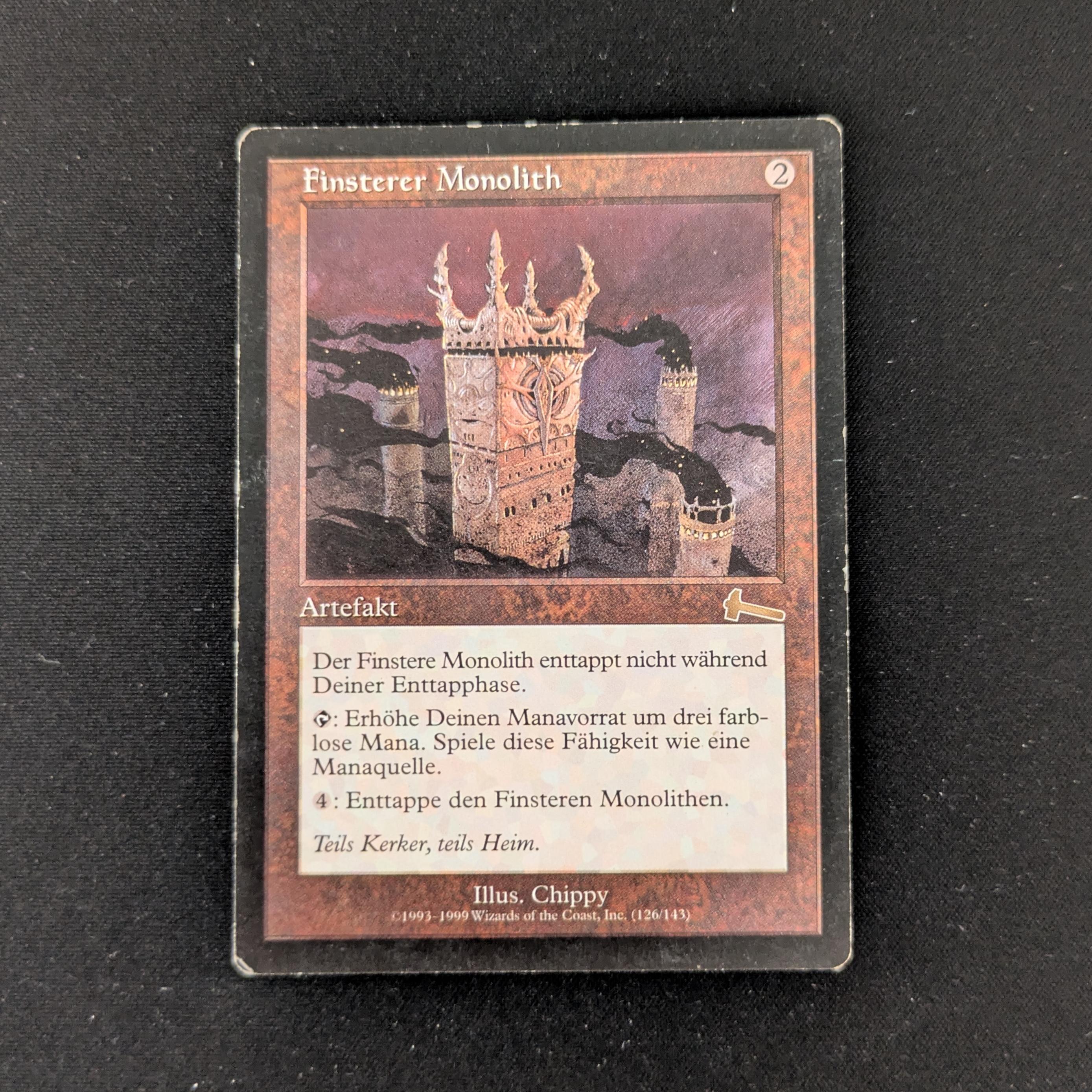 MTG Singles - Grim Monolith - Urza's Legacy - German - PL - 27183