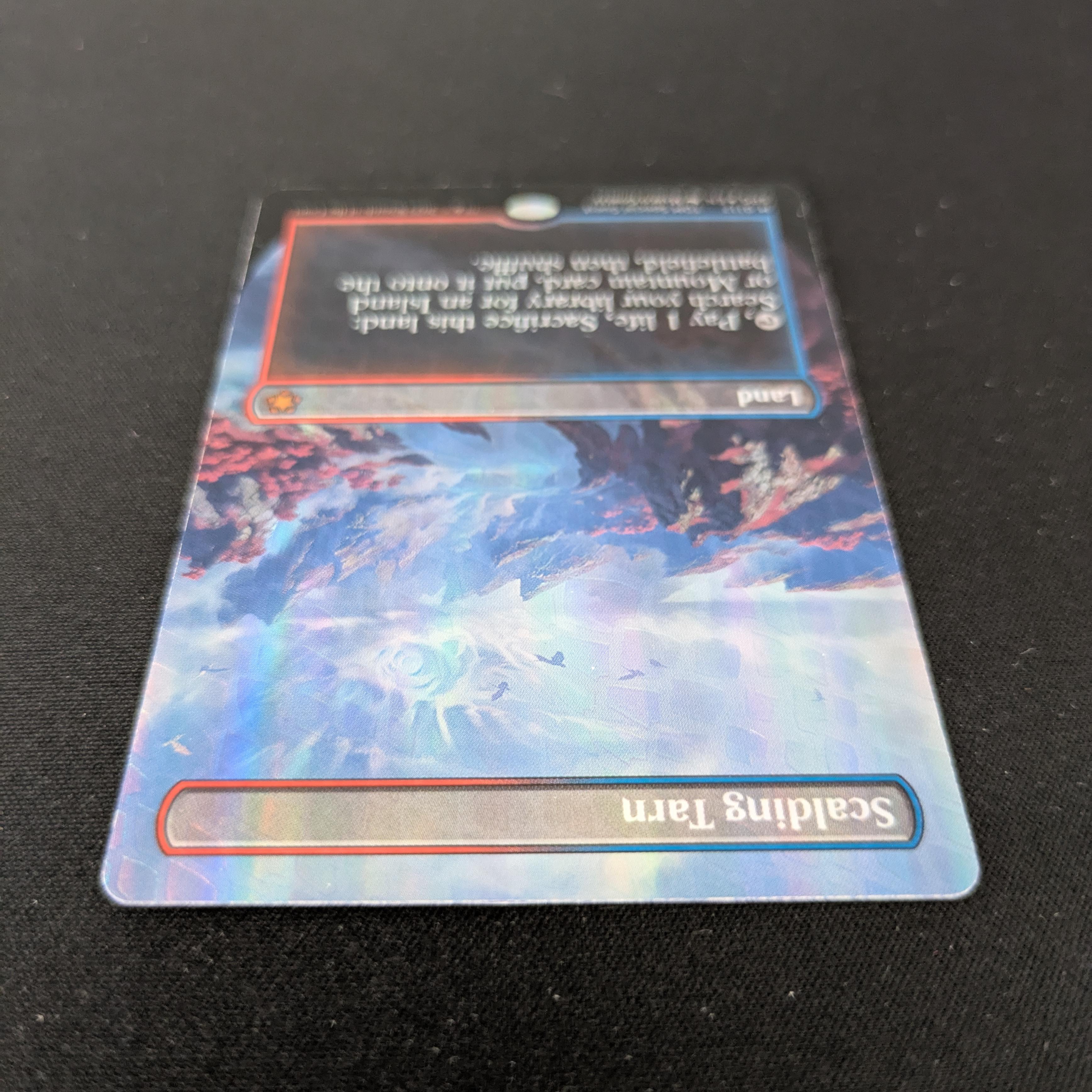 MTG Singles - [FOIL] Scalding Tarn (Dragonscale Foil) - Special Guests - NM - 