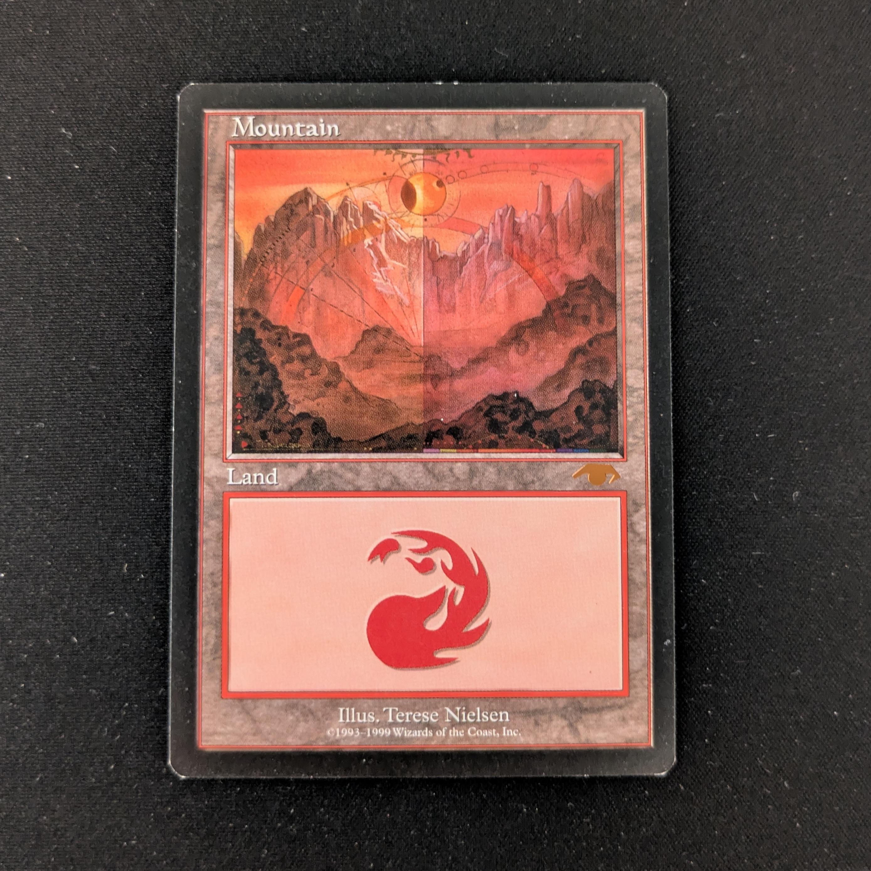 MTG Singles - Mountain - Guru Lands - EX - 