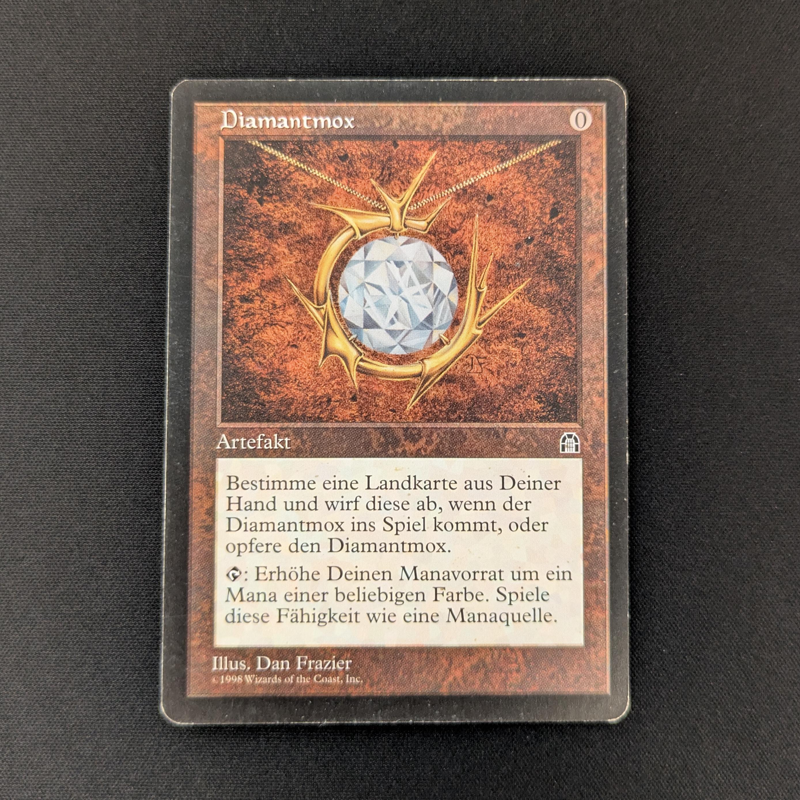 MTG Singles - Mox Diamond - Stronghold - German - LP - 27222