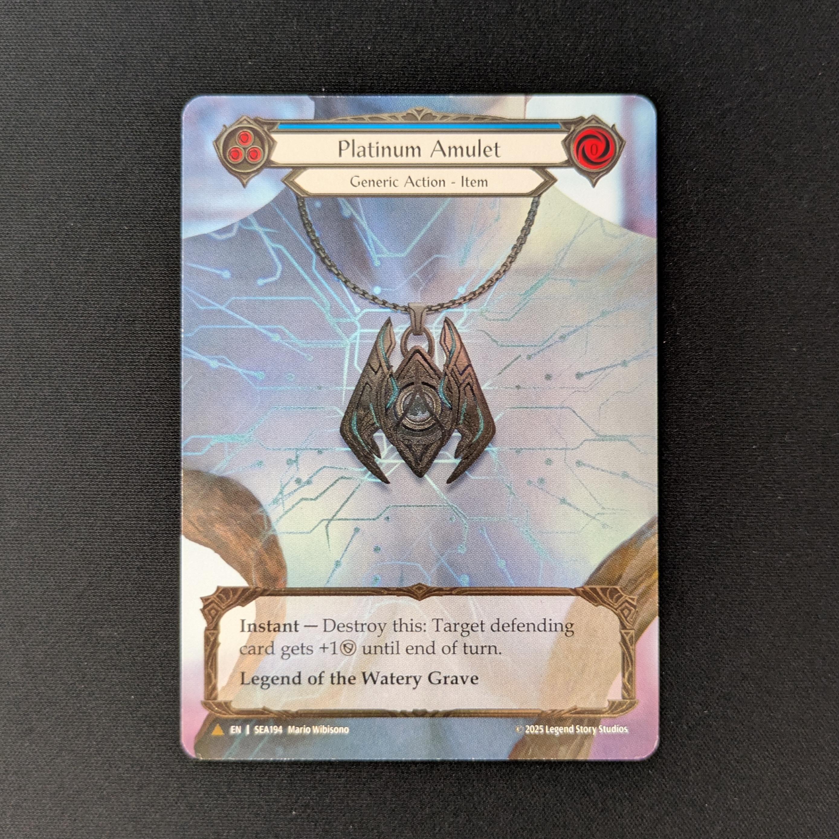FAB Singles - Platinum Amulet (Marvel) - - High Seas - NM - 