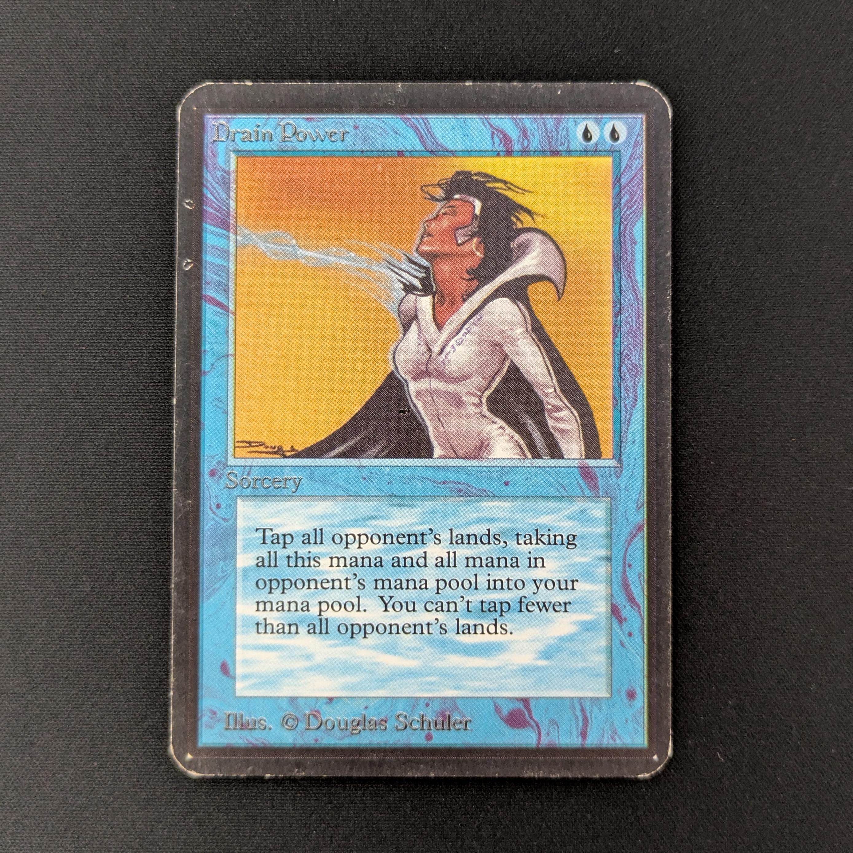 MTG Singles - Drain Power - Alpha - LP - 27232