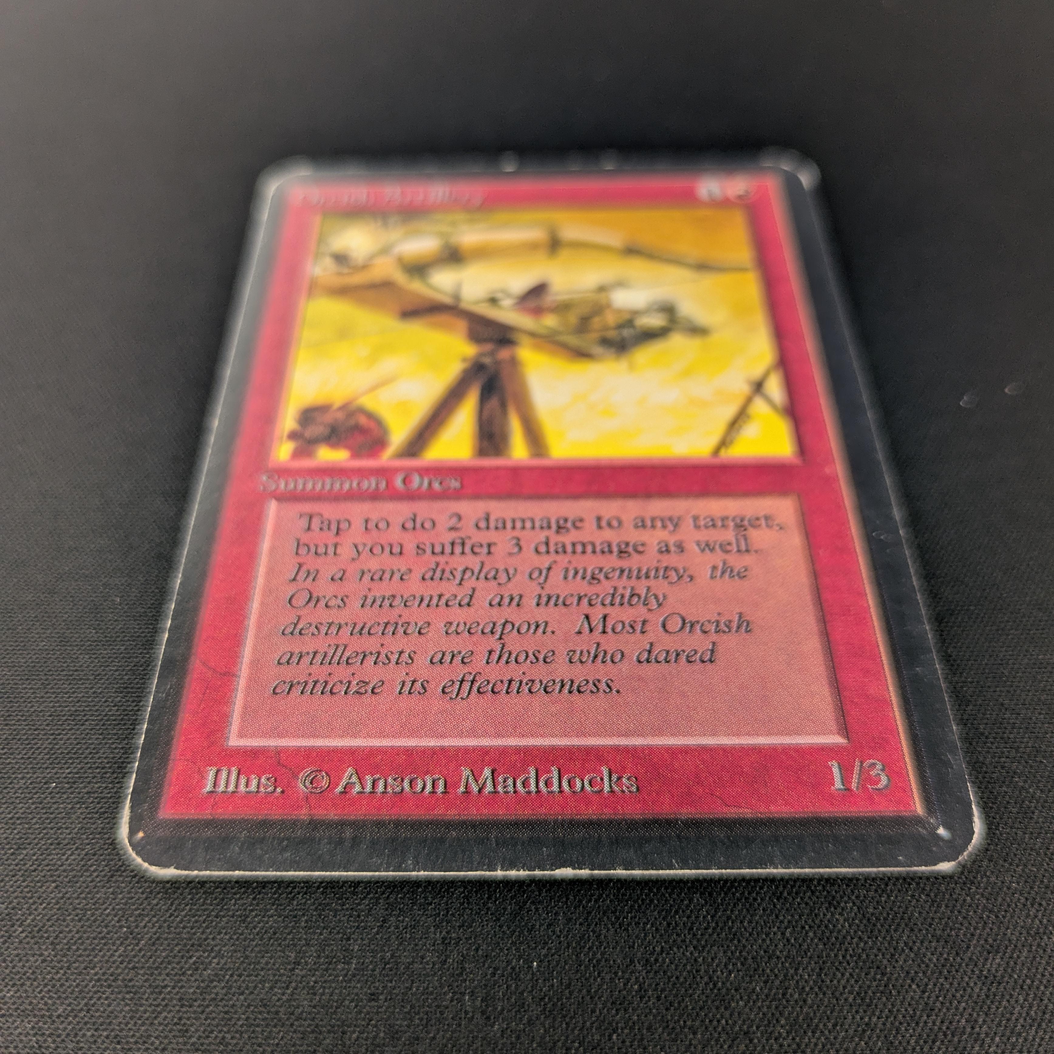 MTG Singles - Orcish Artillery - Alpha - 