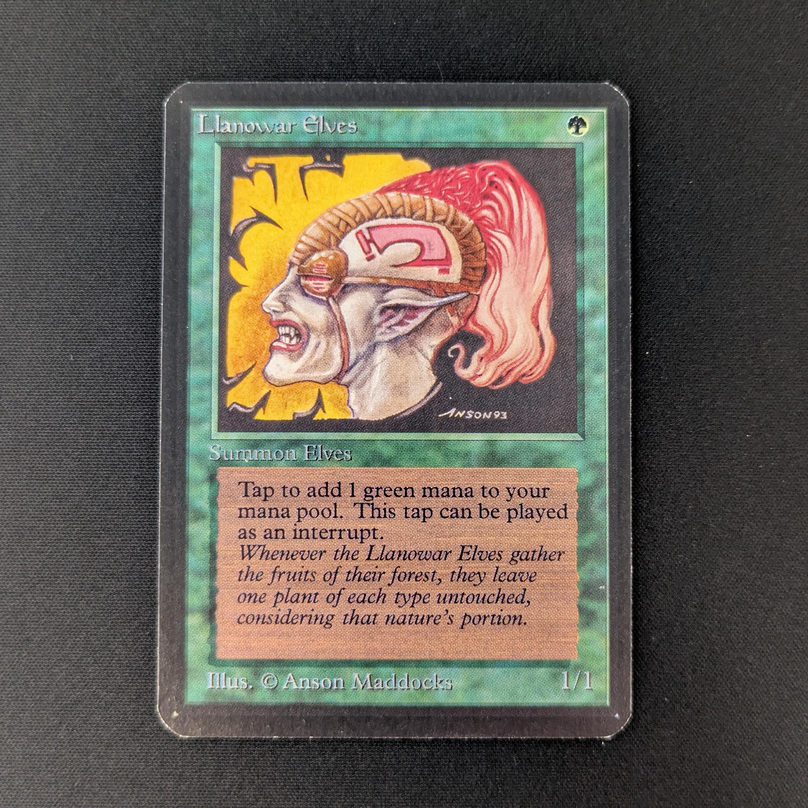 MTG Singles - Llanowar Elves - Alpha - GD - 27265