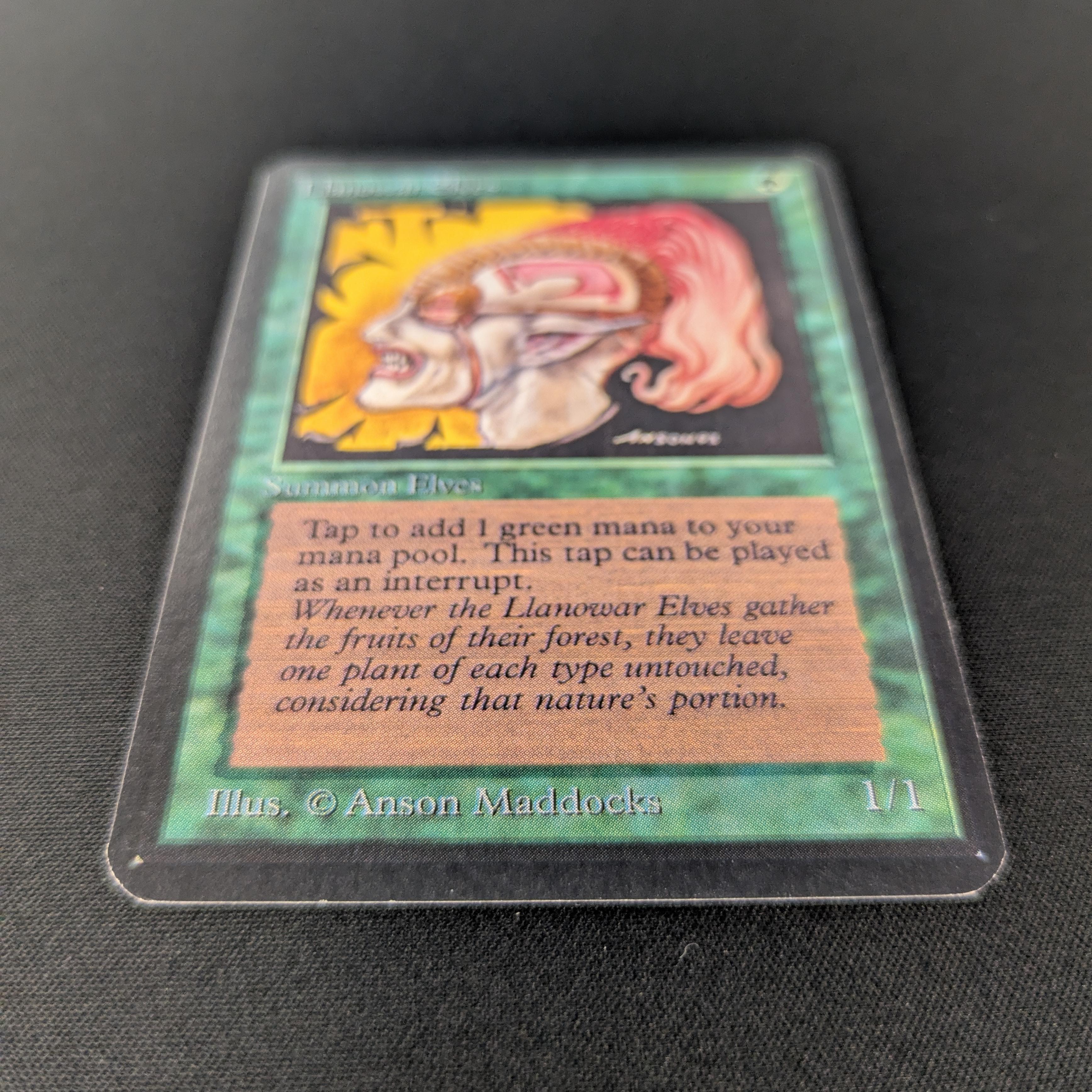 MTG Singles - Llanowar Elves - Alpha - 