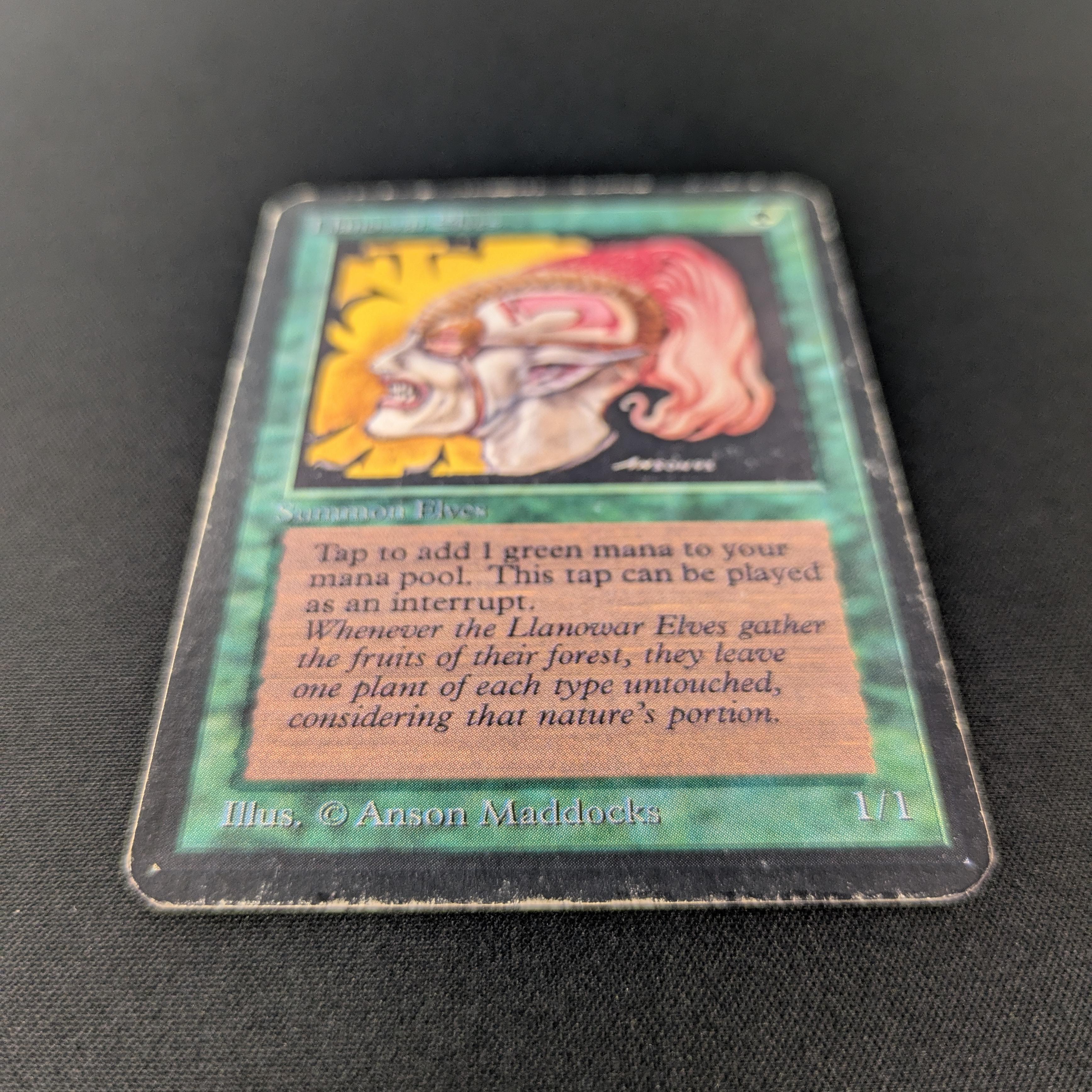 MTG Singles - Llanowar Elves - Alpha - 