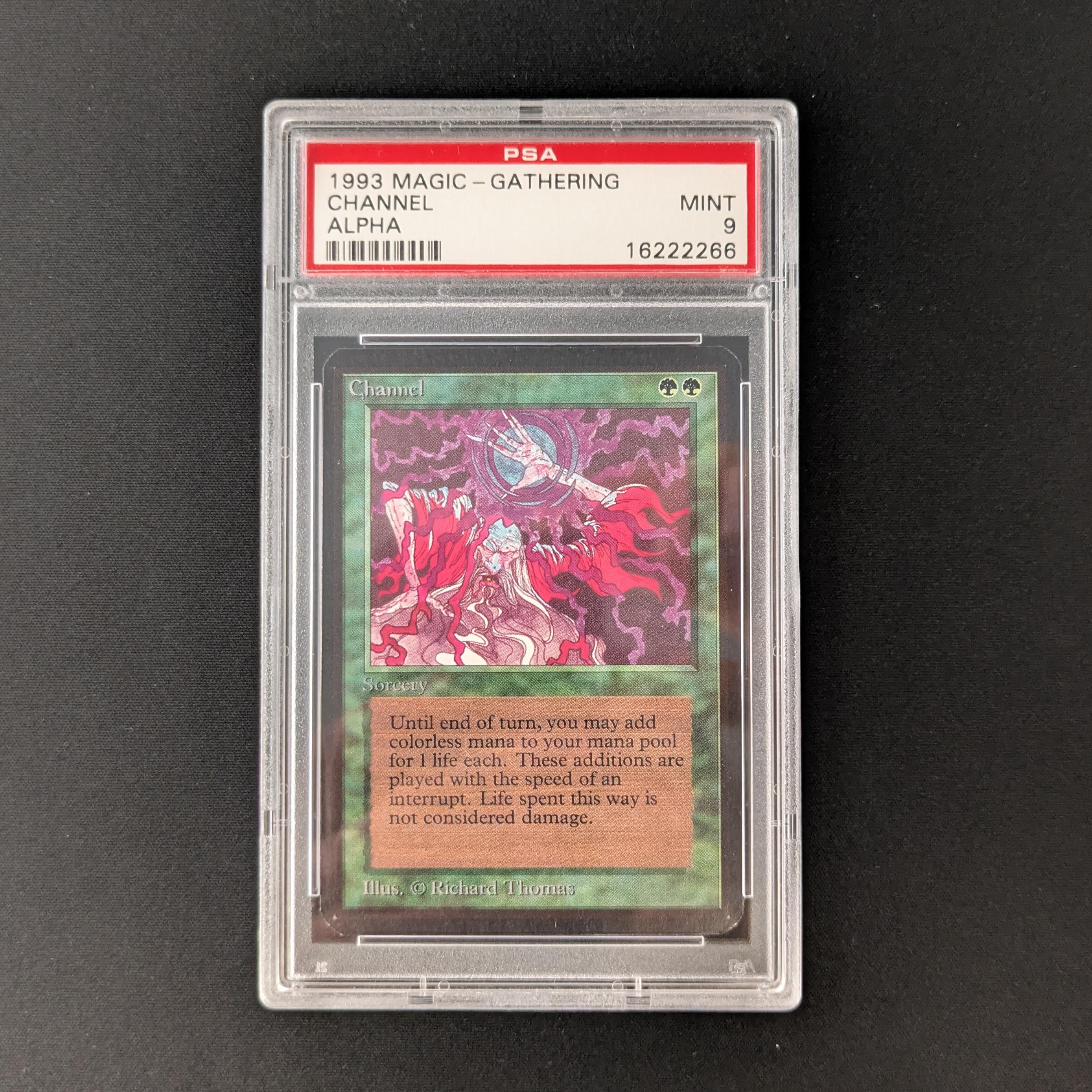 MTG Singles - Channel - Alpha - PSA 9 - 27278