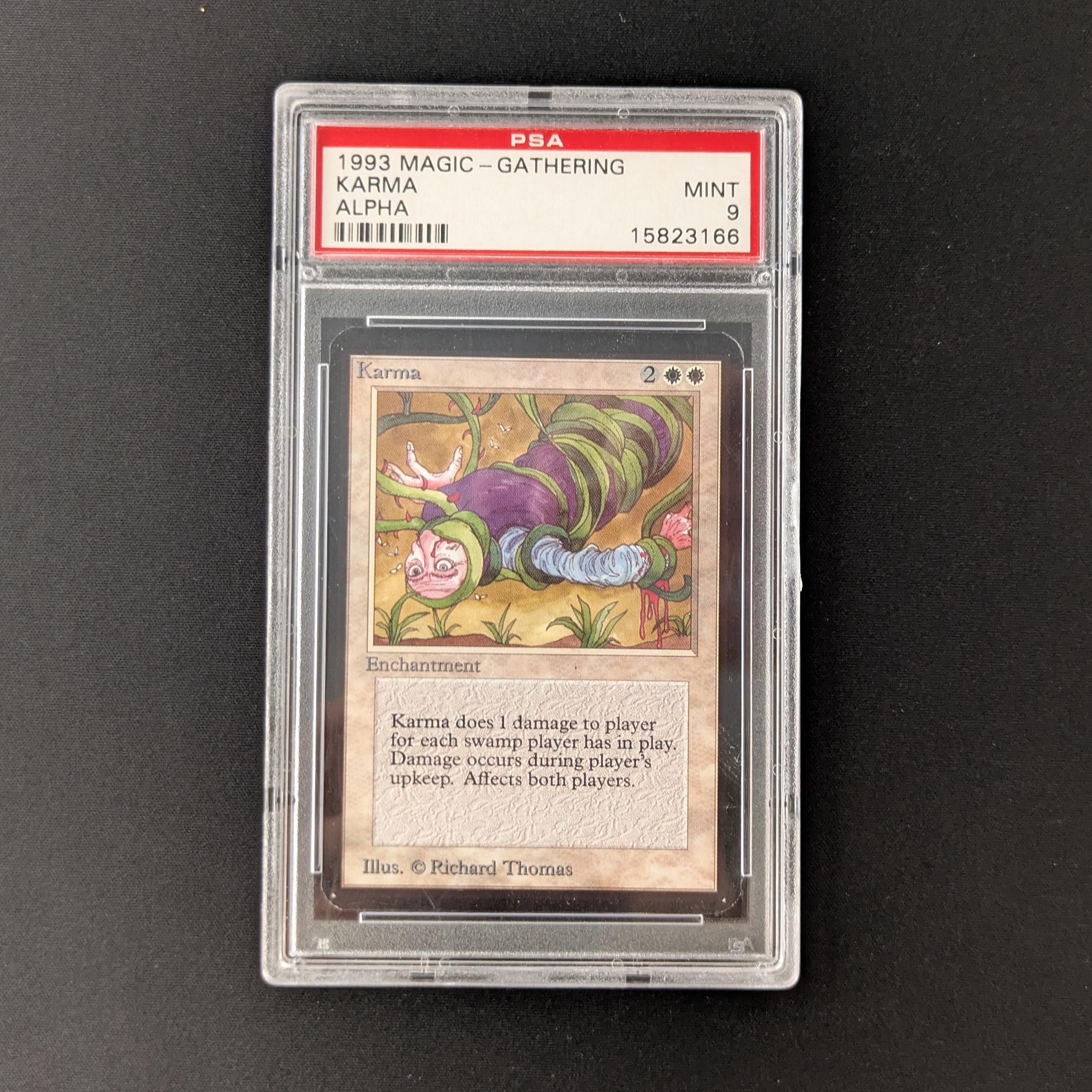 MTG Singles - Karma - Alpha - PSA 9 - 