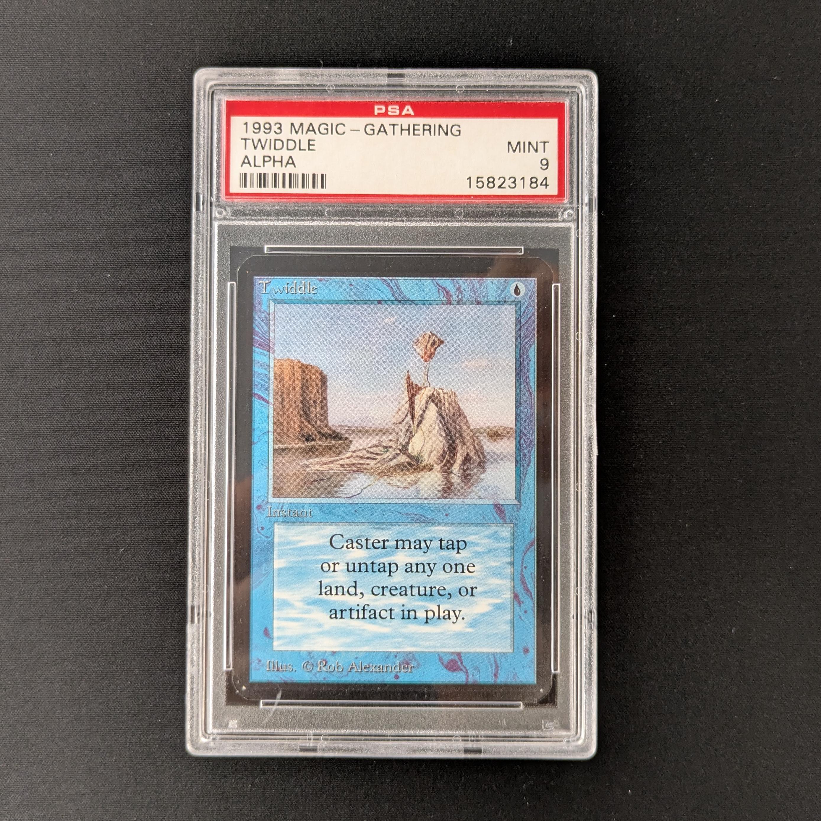 MTG Singles - Twiddle - Alpha - PSA 9 - 