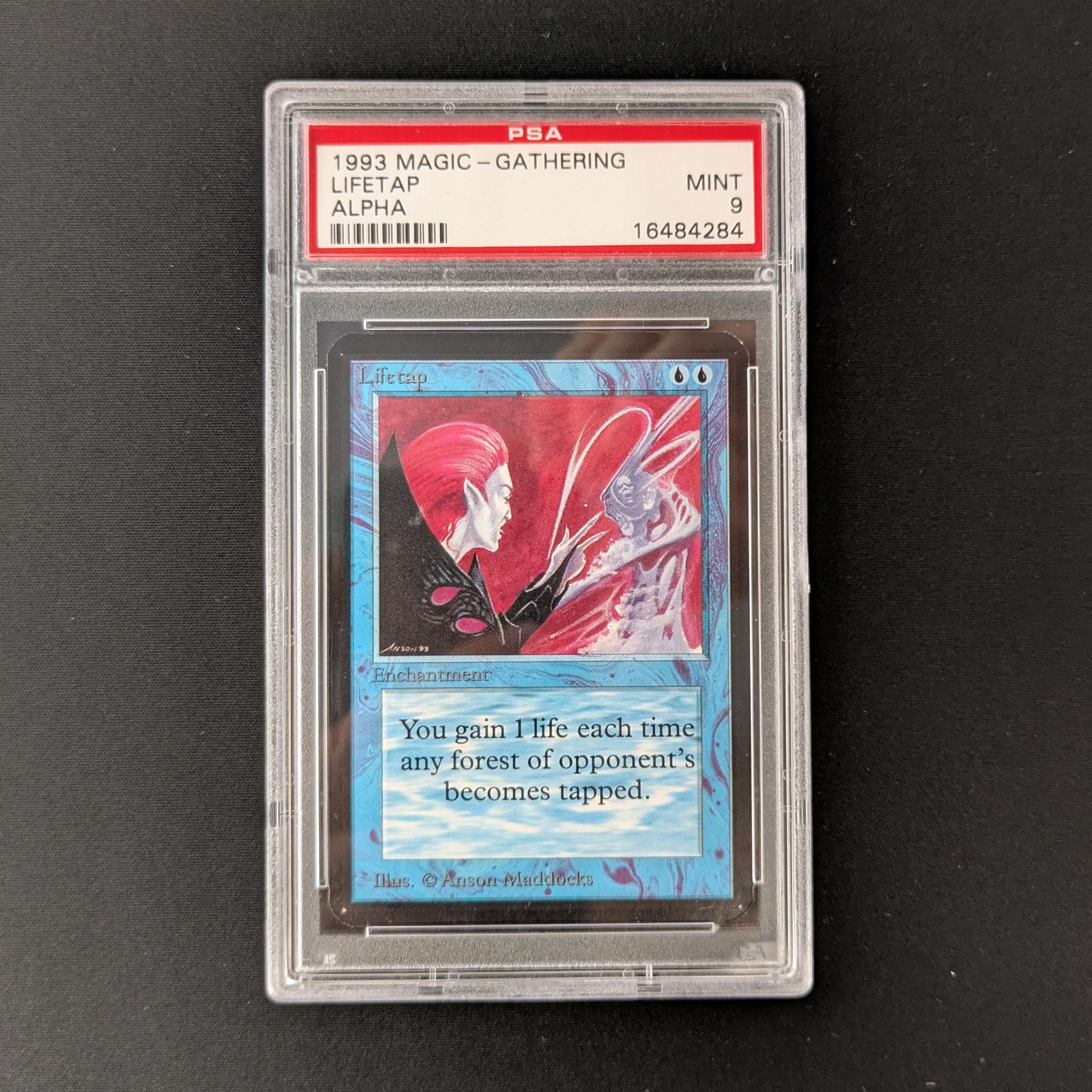 MTG Singles - Lifetap - Alpha - PSA 9 - 