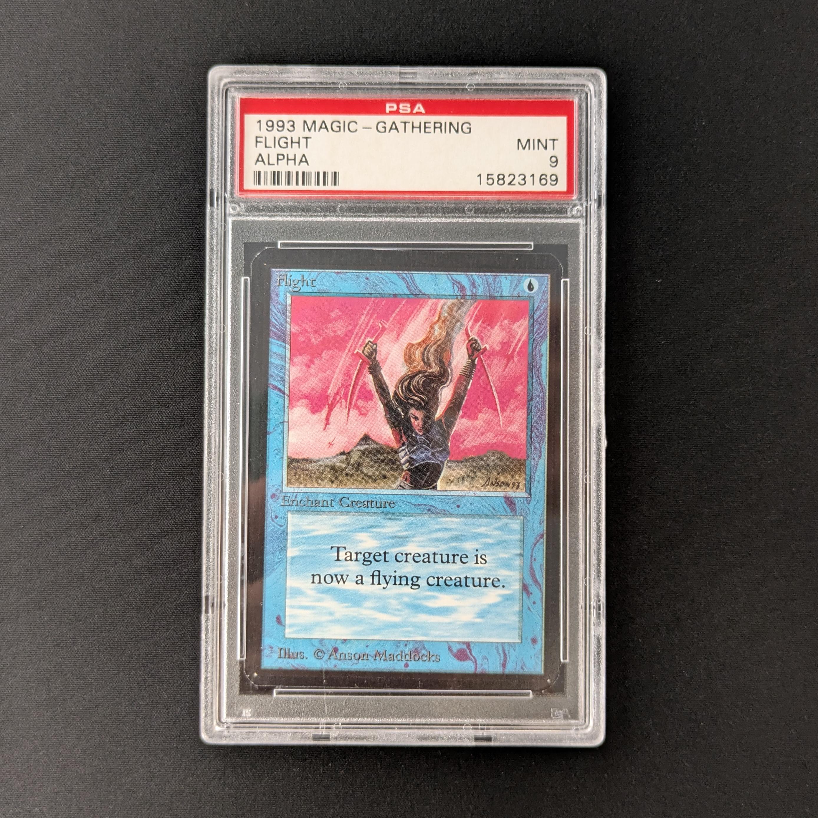MTG Singles - Flight - Alpha - PSA 9 - 