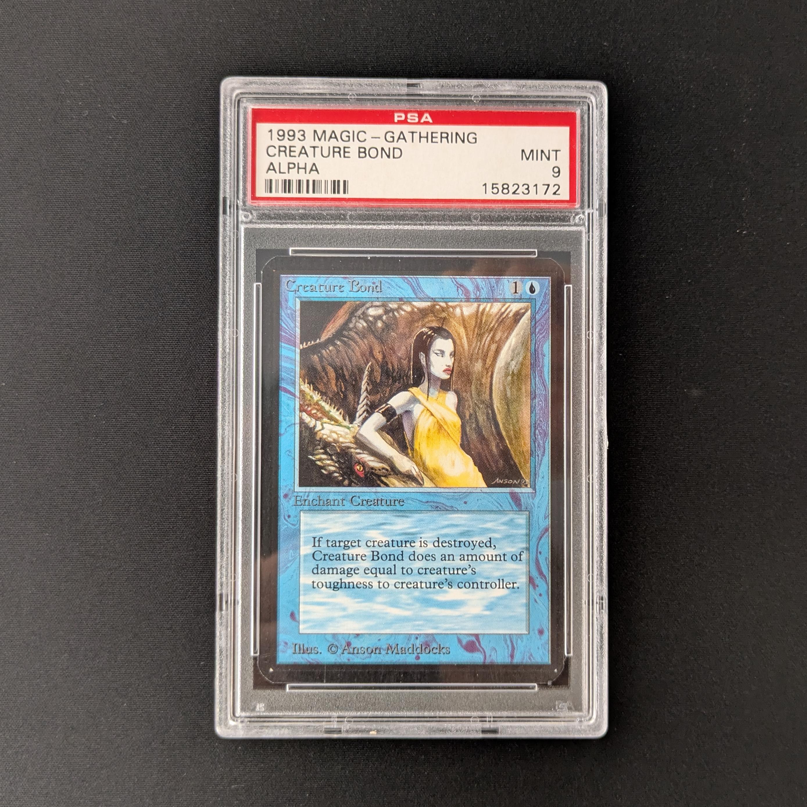 MTG Singles - Creature Bond - Alpha - PSA 9 - 