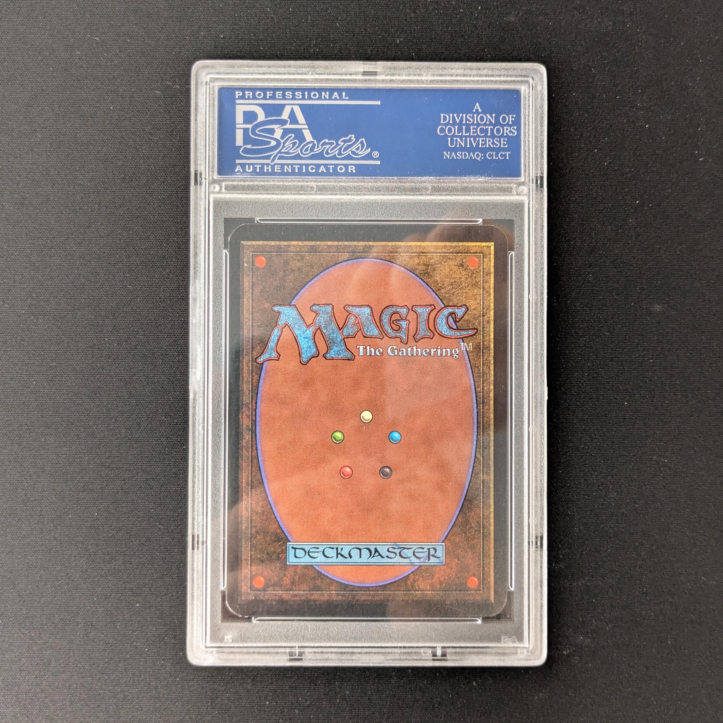 MTG Singles - Merfolk of the Pearl Trident - Alpha - PSA 8 - 