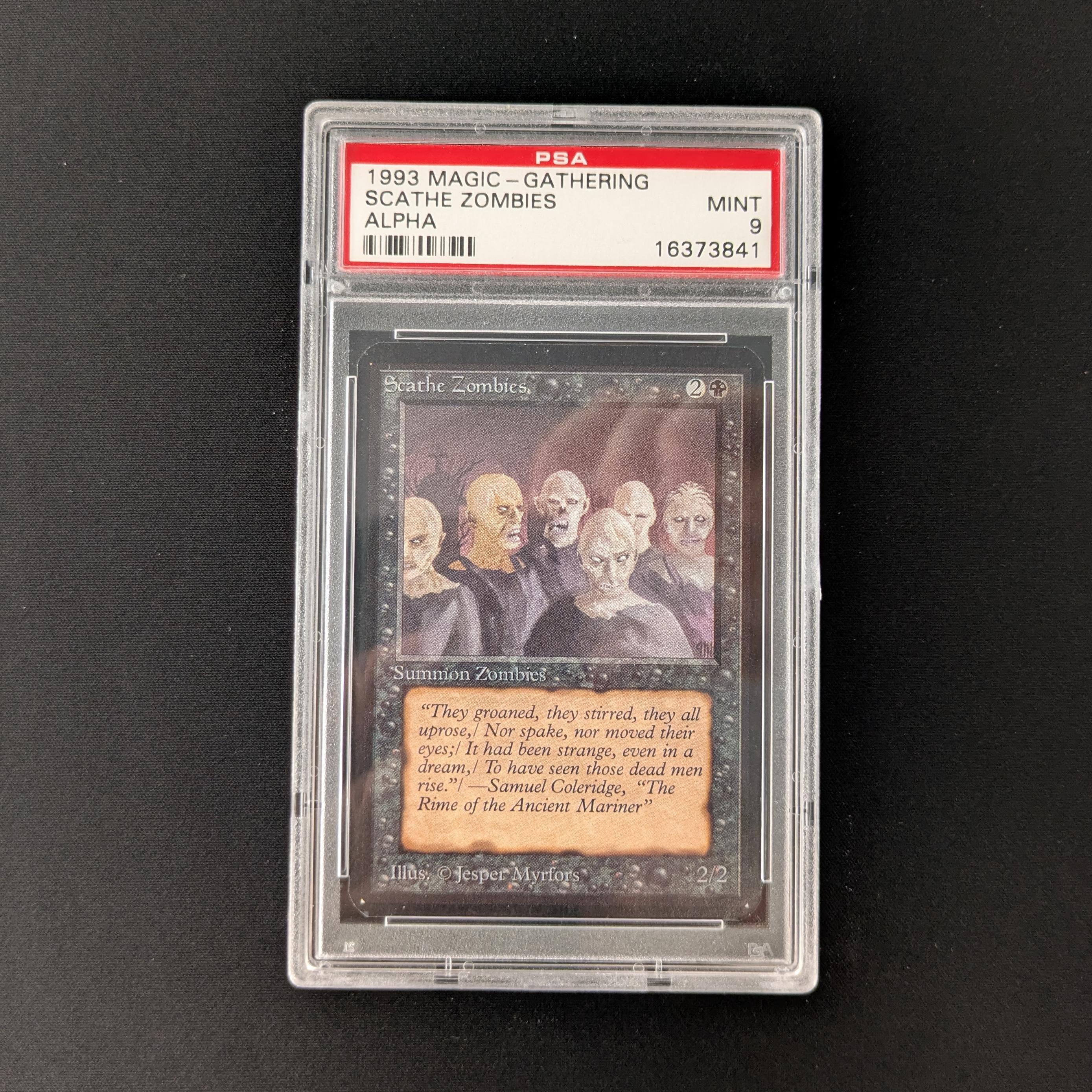 MTG Singles - Scathe Zombies - Alpha - PSA 9 - 