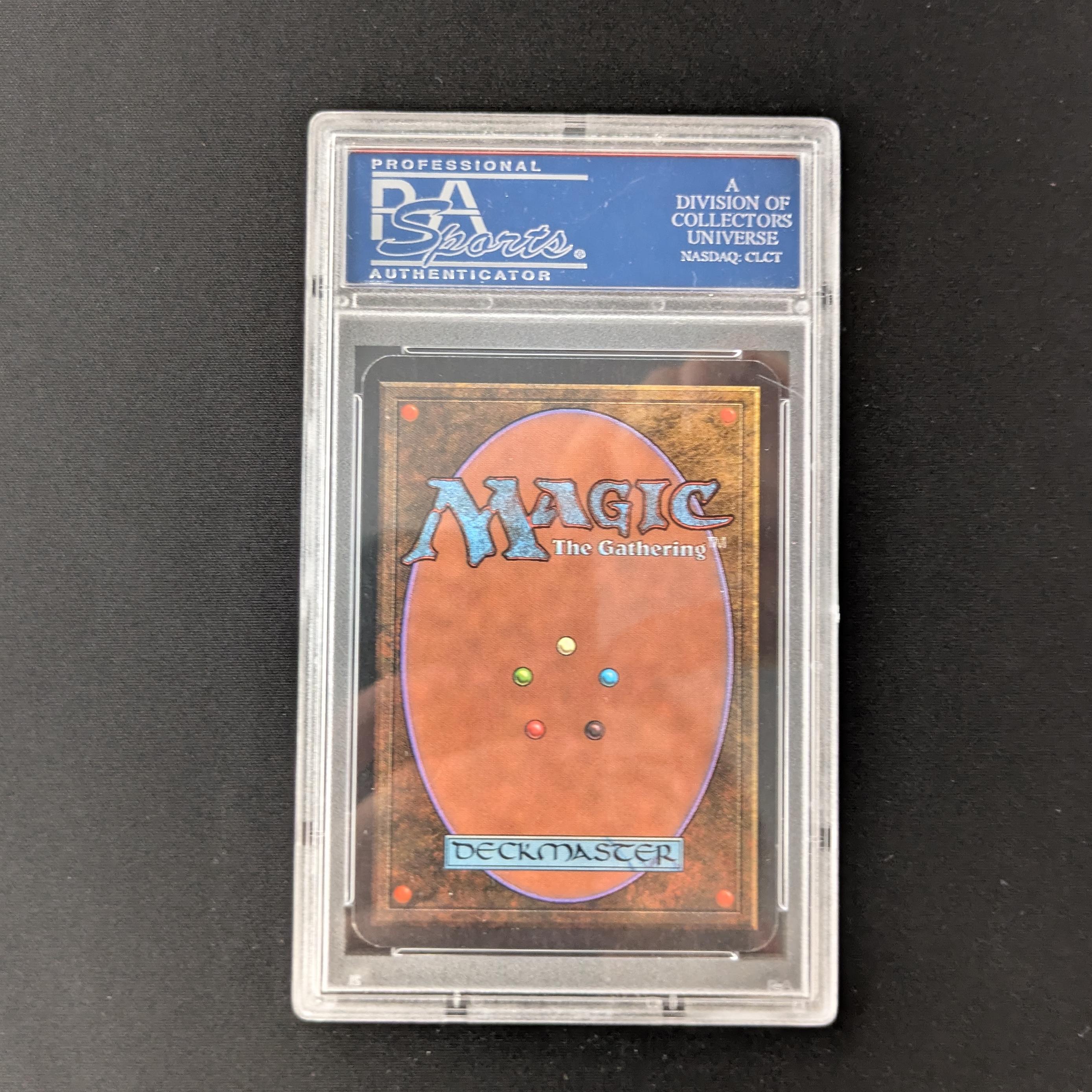 MTG Singles - Burrowing - Alpha - PSA 9 - 
