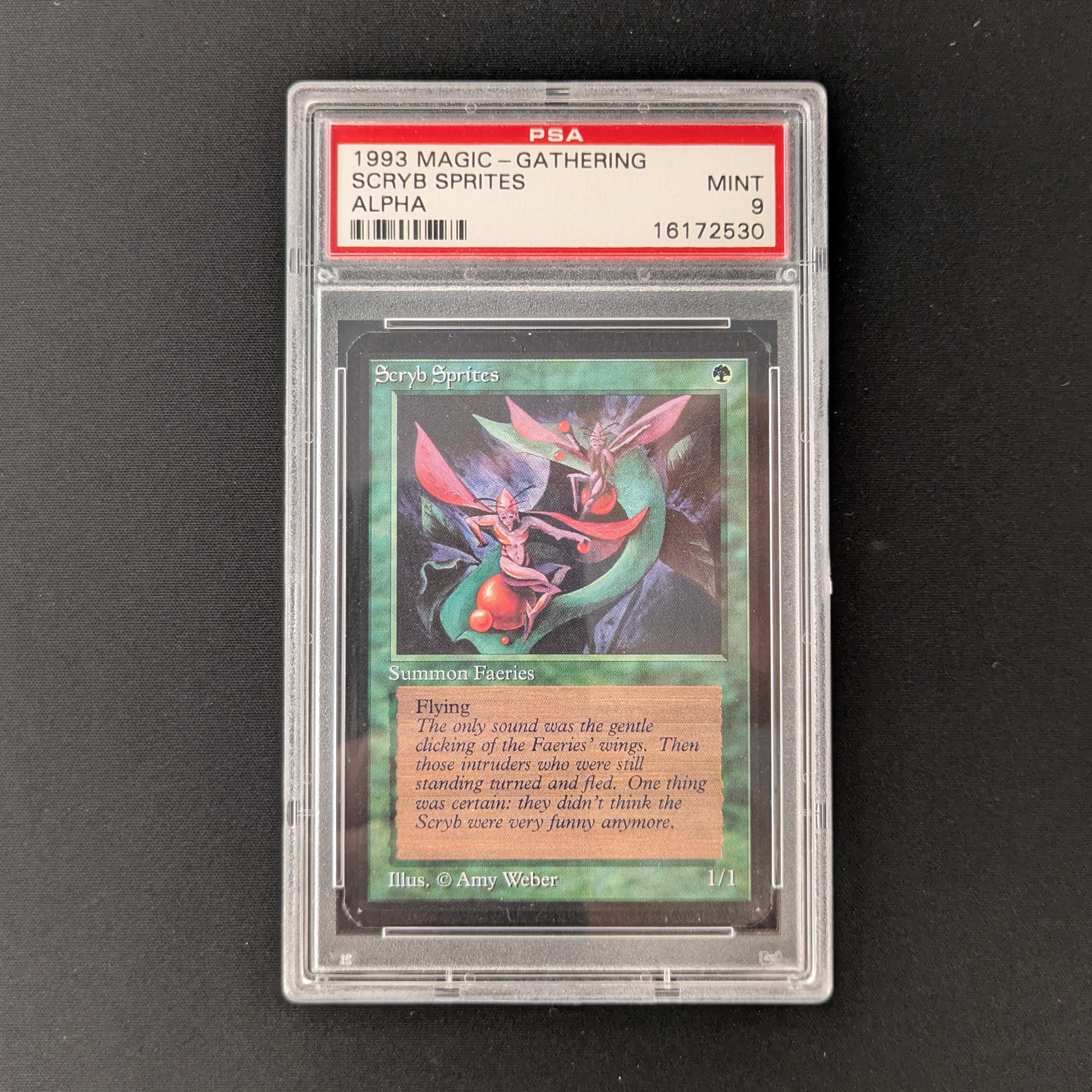 MTG Singles - Scryb Sprites - Alpha - PSA 9 - 