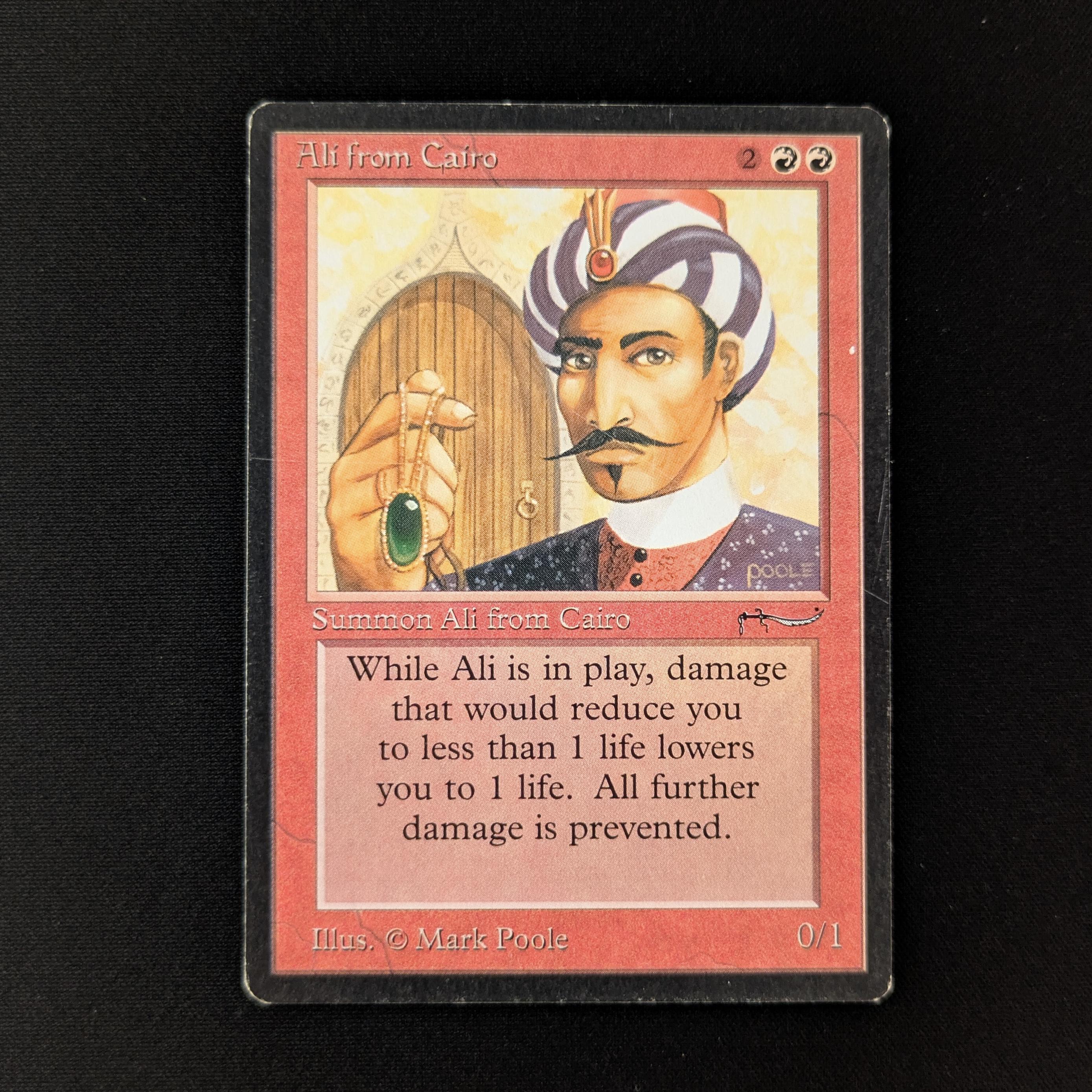 マジック：ザ・ギャザリング MTG Ali from Cairo 1993 Magic: The Gathering - Arabian Nights Ali From Cairo