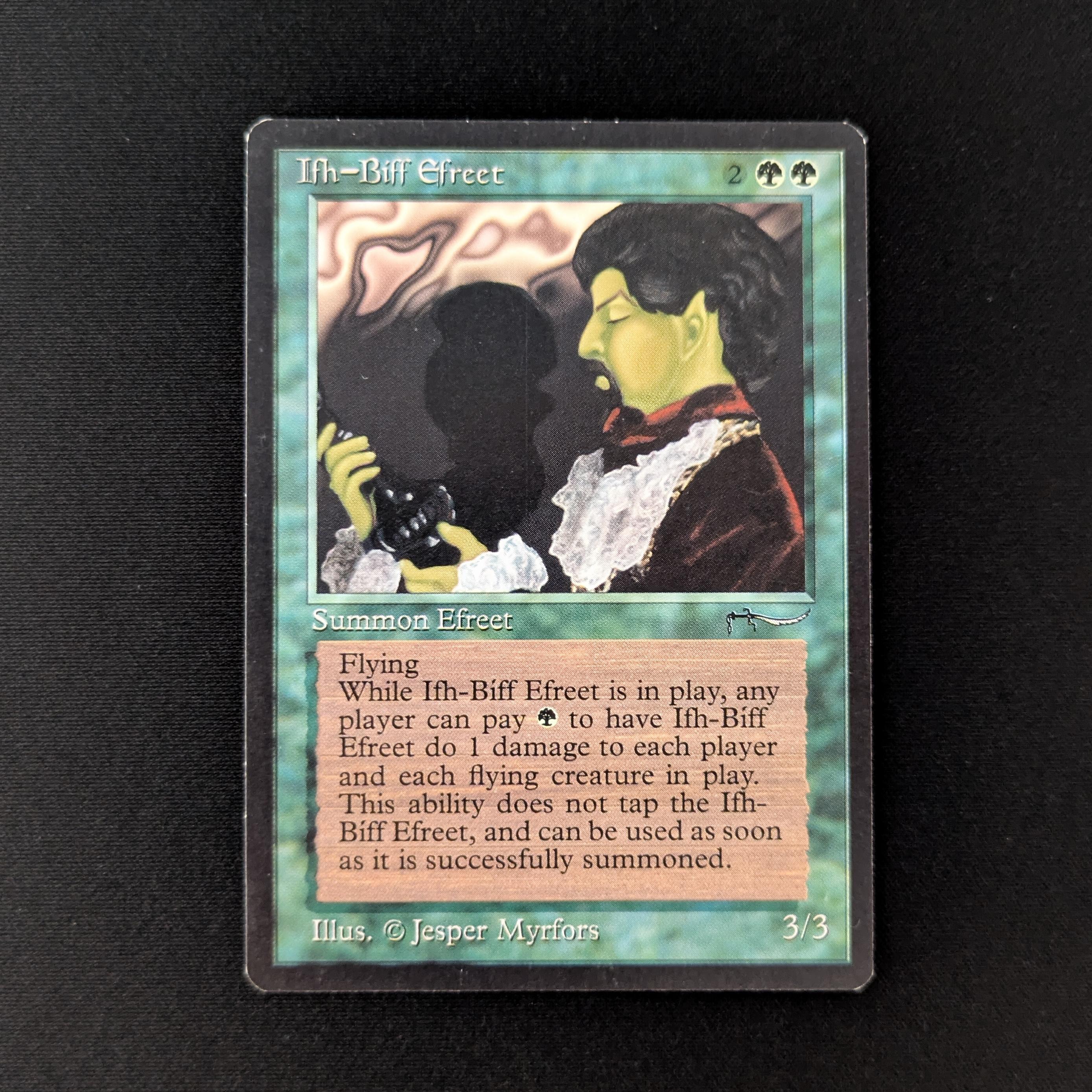 MTG Singles - Ifh-Biff Efreet - Arabian Nights - NM - 27378