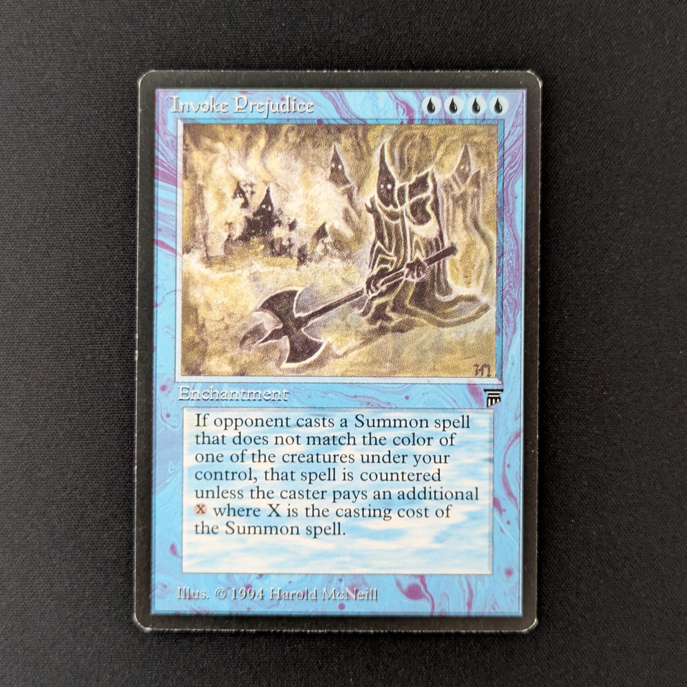 MTG Singles - Invoke Prejudice - Legends - EX - 27388