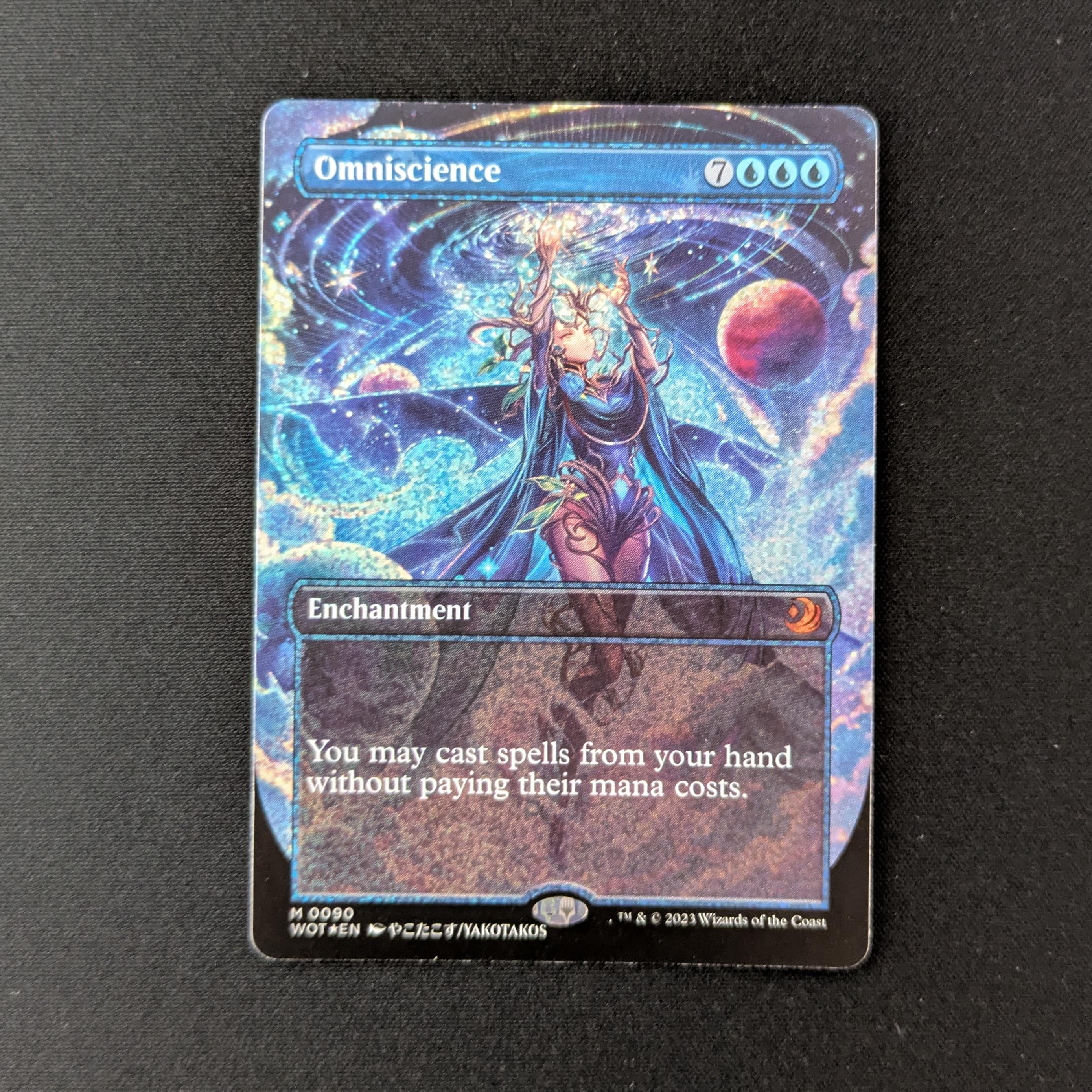 MTG Singles - [FOIL] Omniscience (Confetti Foil) - Enchanted Tales - NM - 