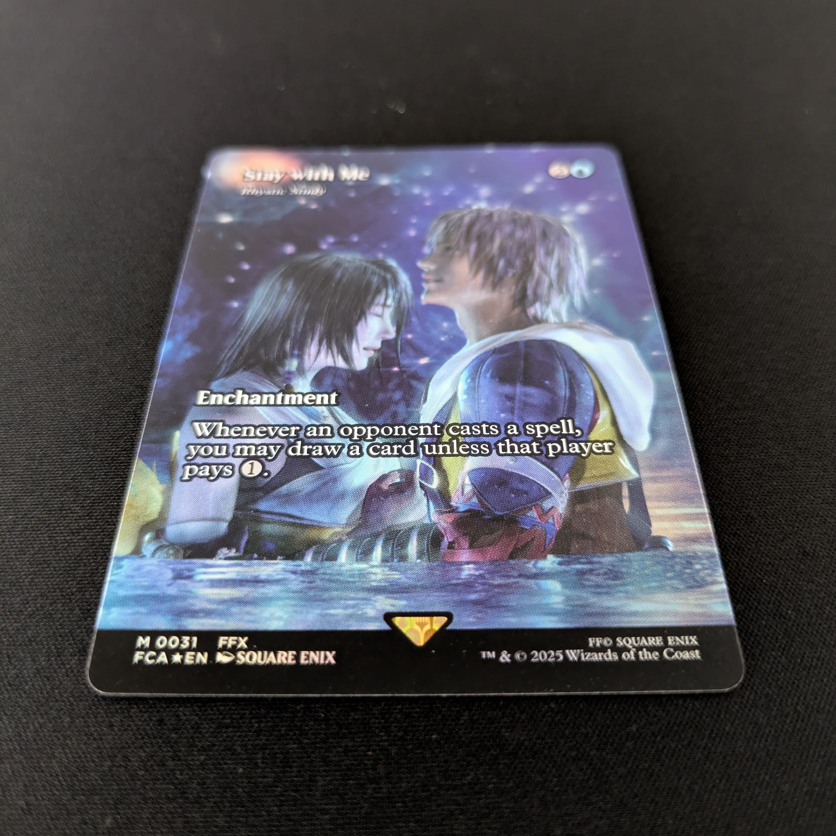 MTG Singles - [FOIL] Rhystic Study - Magic: The Gathering - FINAL FANTASY Through the Ages - NM - 
