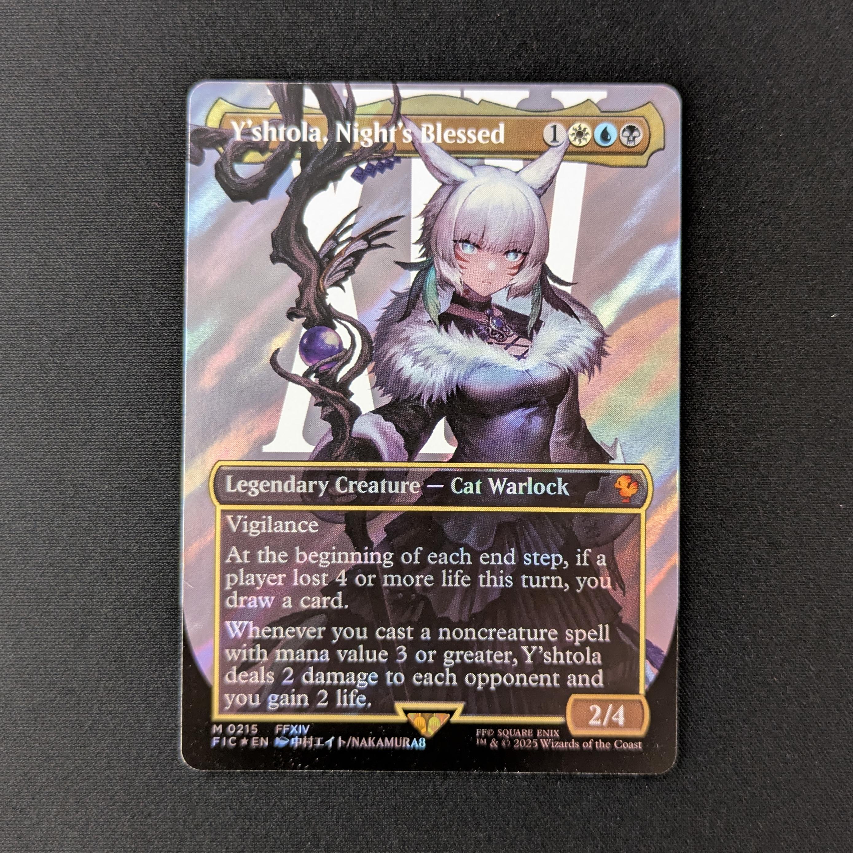MTG Singles - [FOIL] Y'shtola, Night's Blessed (Surge Foil) - Commander: Magic: The Gathering - FINAL FANTASY: Extras - NM - 