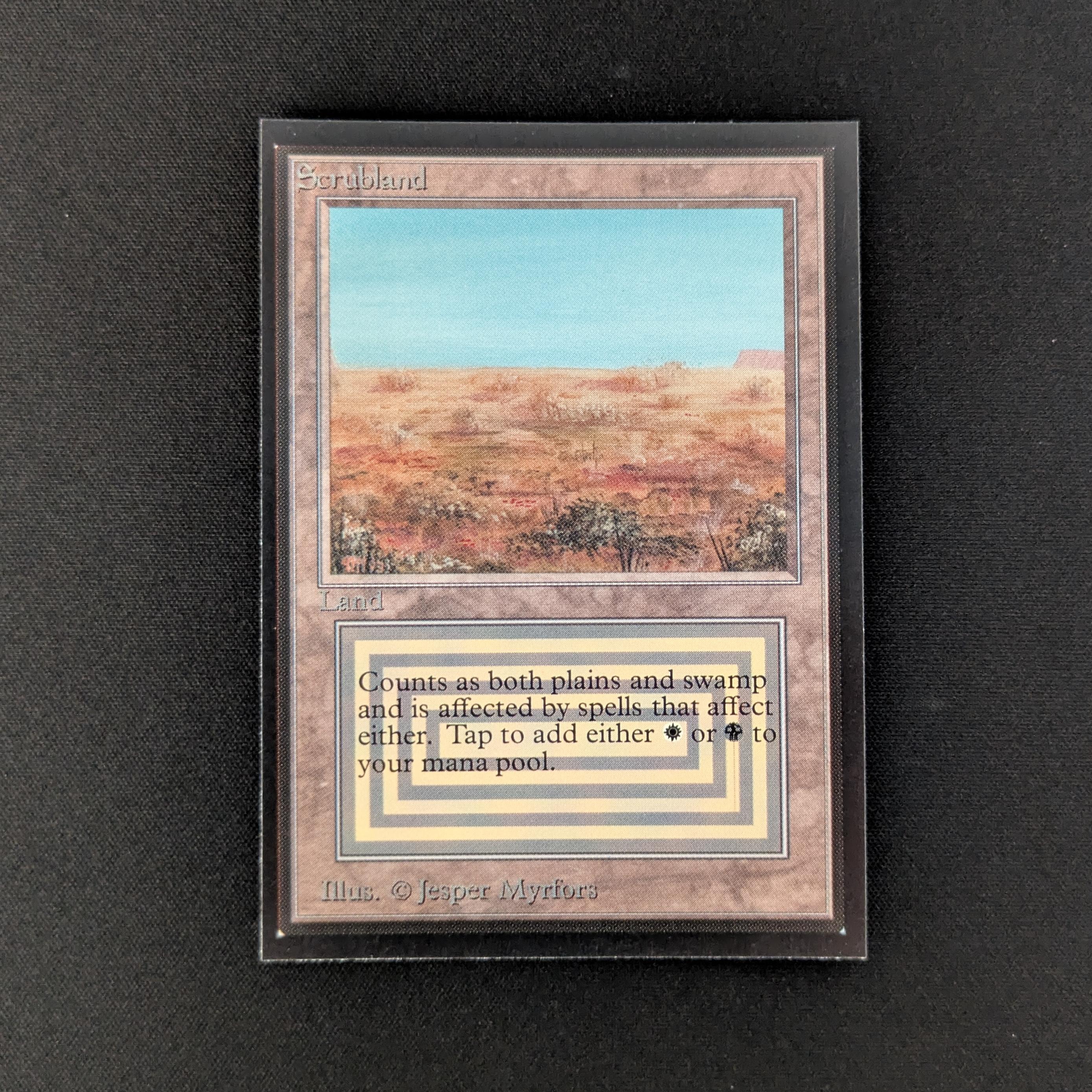 MTG Singles - Scrubland - Collectors' Edition - NM - 27482