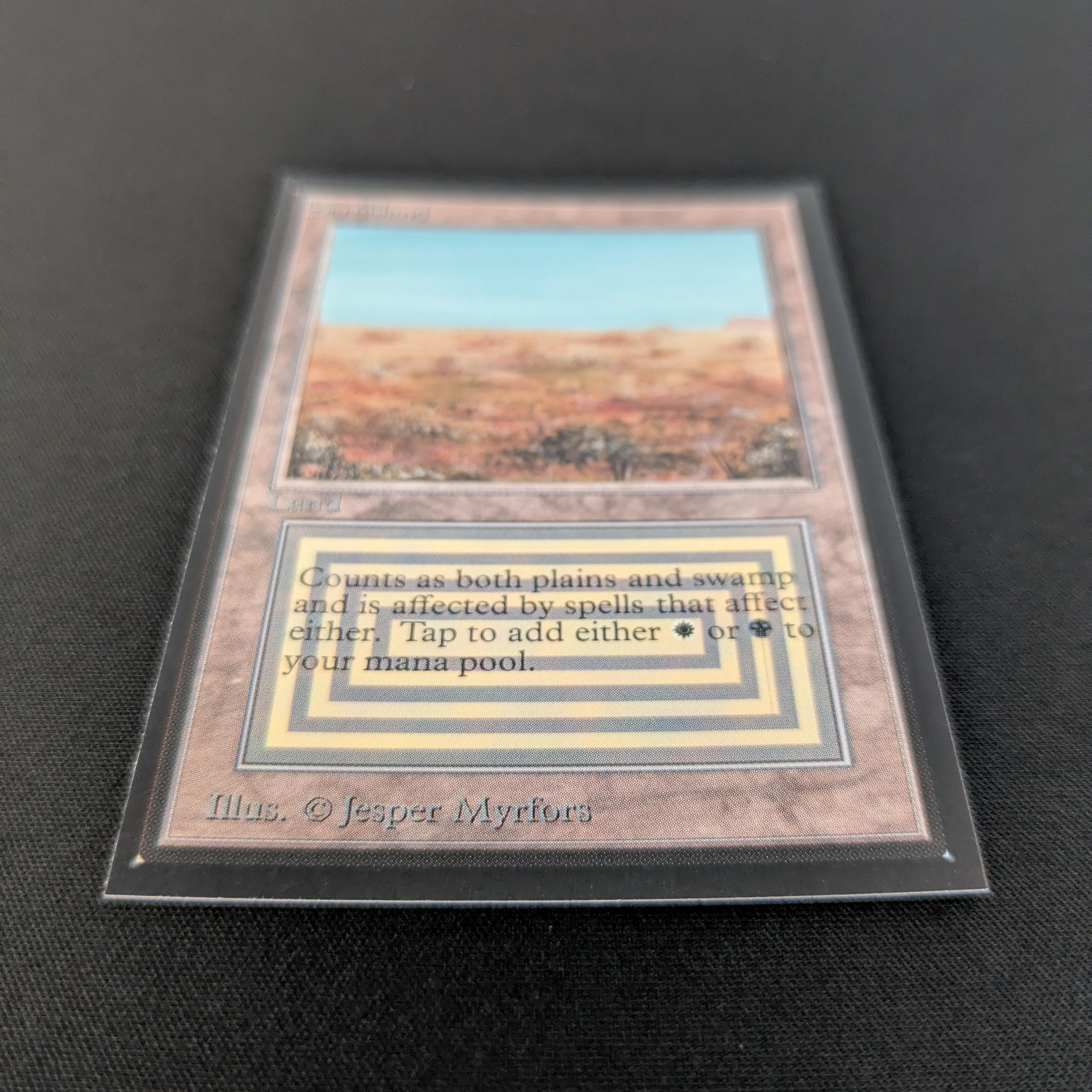 MTG Singles - Scrubland - Collectors' Edition - 