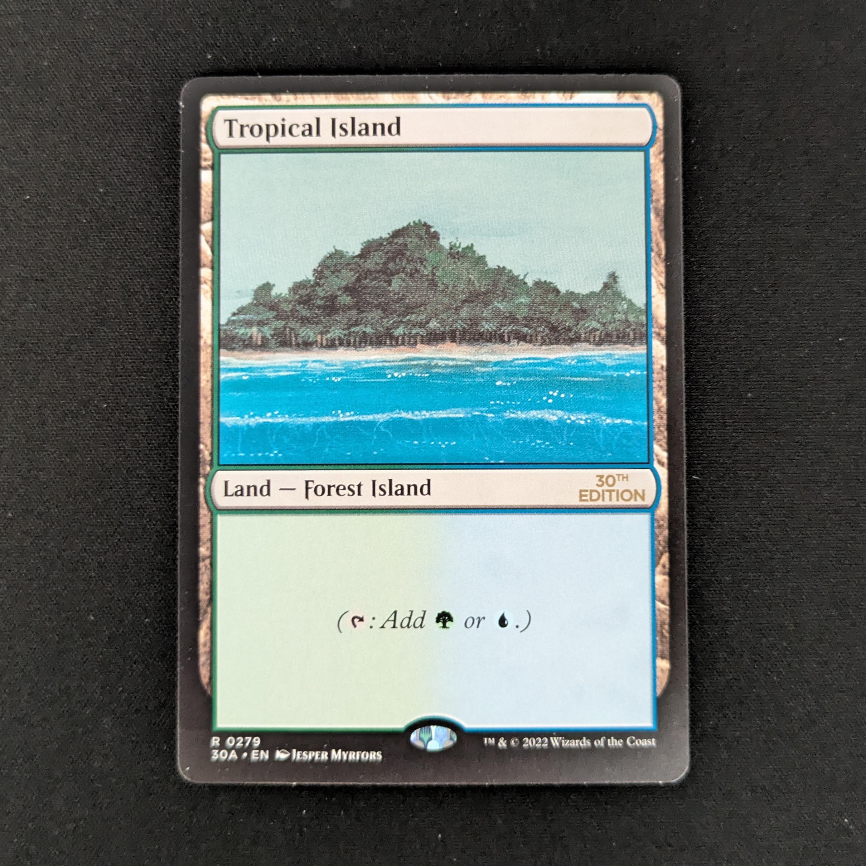 MTG Singles - Tropical Island (Modern Frame) - 30th Anniversary Edition - NM - 27519