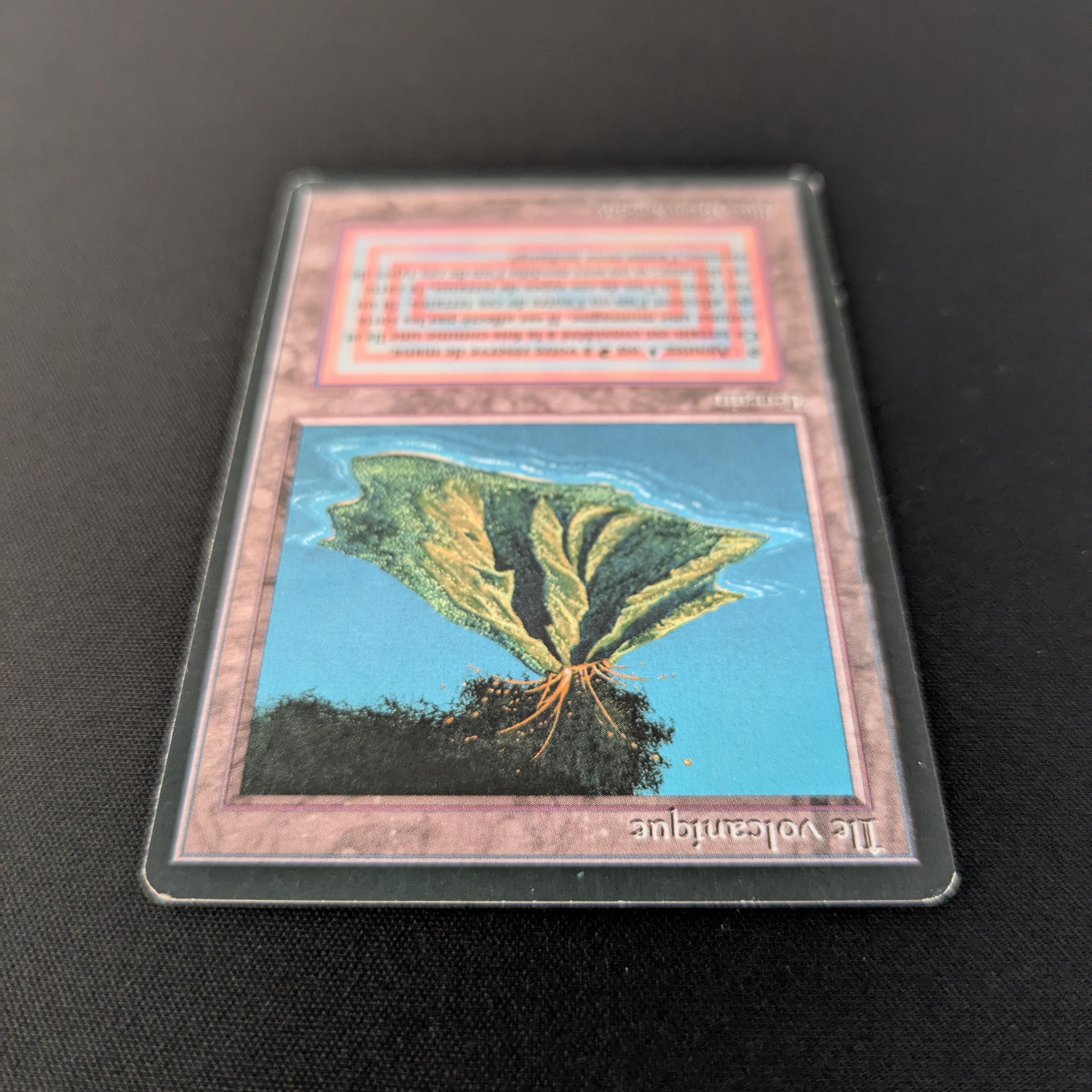 MTG Singles - Volcanic Island - Foreign Black Bordered - 