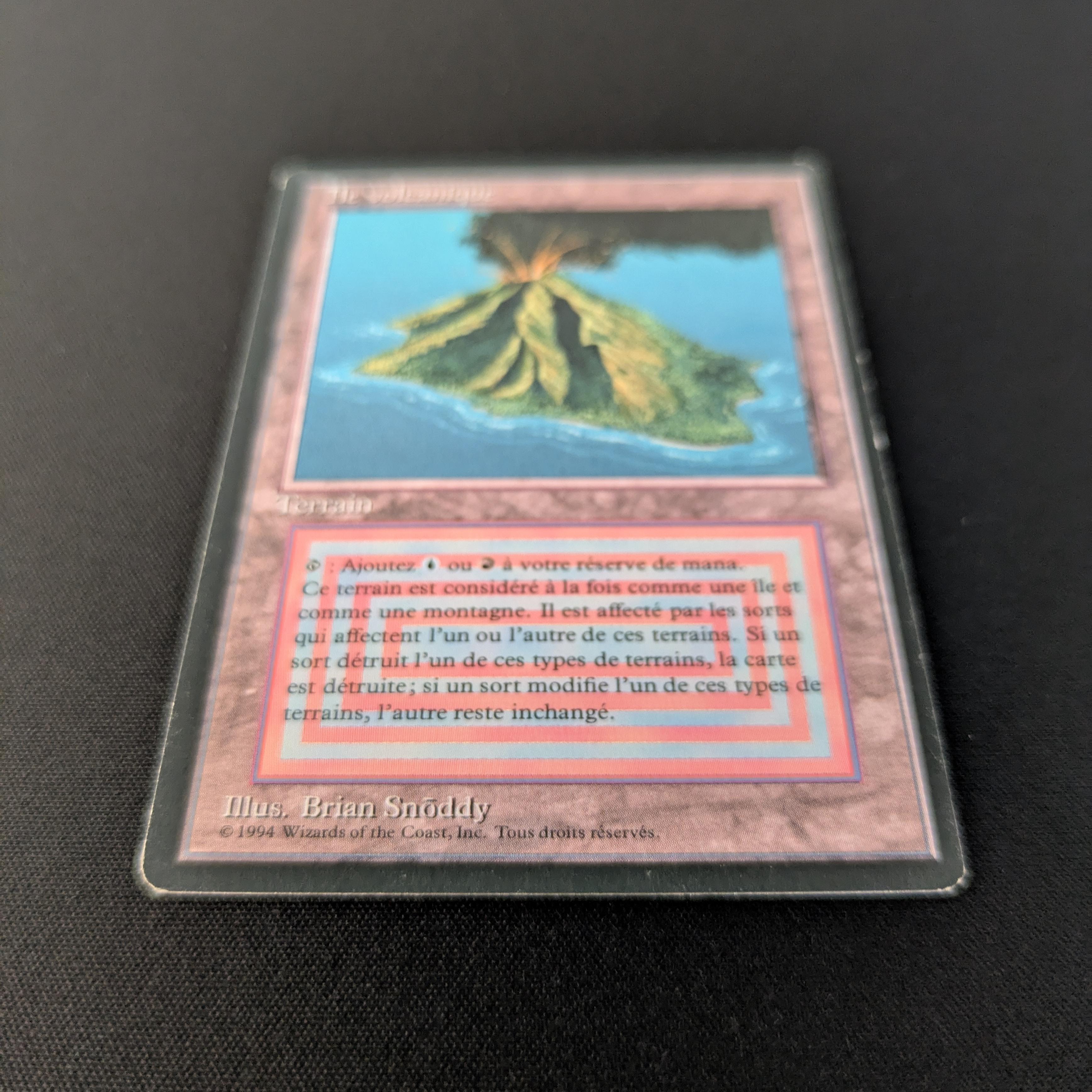 MTG Singles - Volcanic Island - Foreign Black Bordered - 