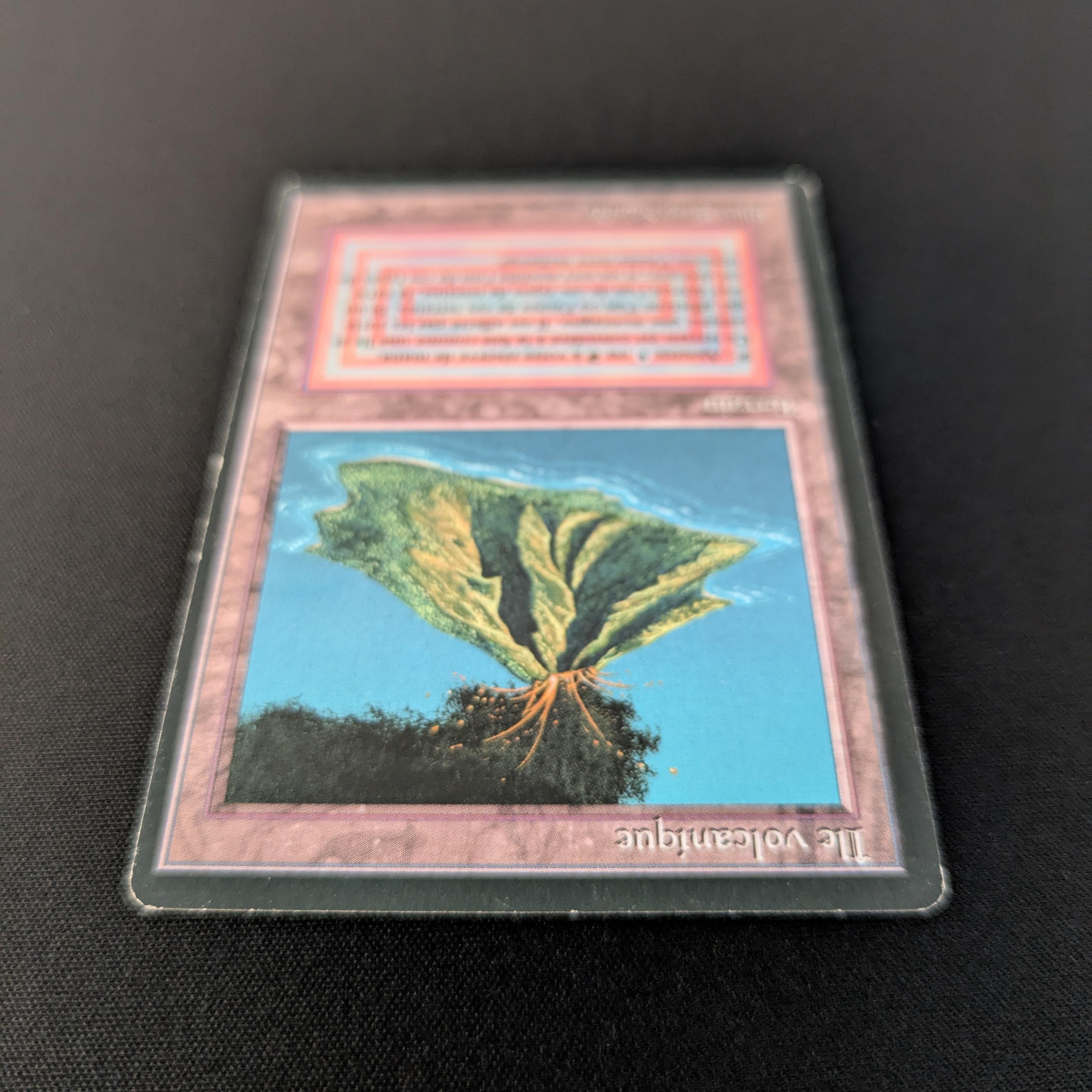 MTG Singles - Volcanic Island - Foreign Black Bordered - 