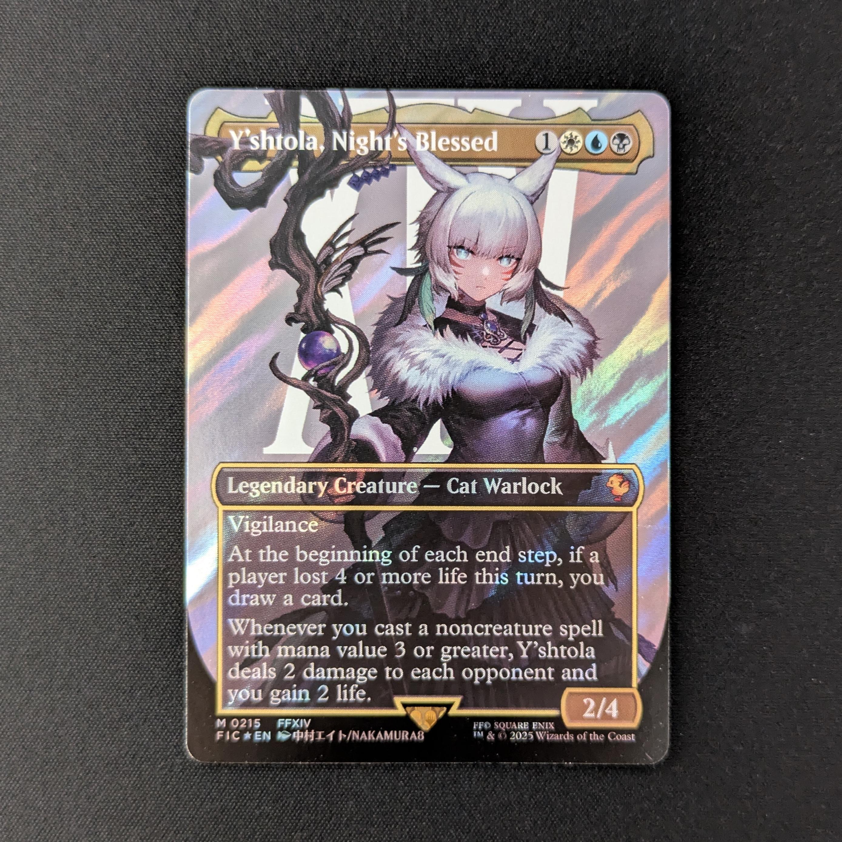 MTG Singles - [FOIL] Y'Shtola, Night's Blessed (Surge Foil) - Commander: Magic: The Gathering - FINAL FANTASY: Extras - NM - 