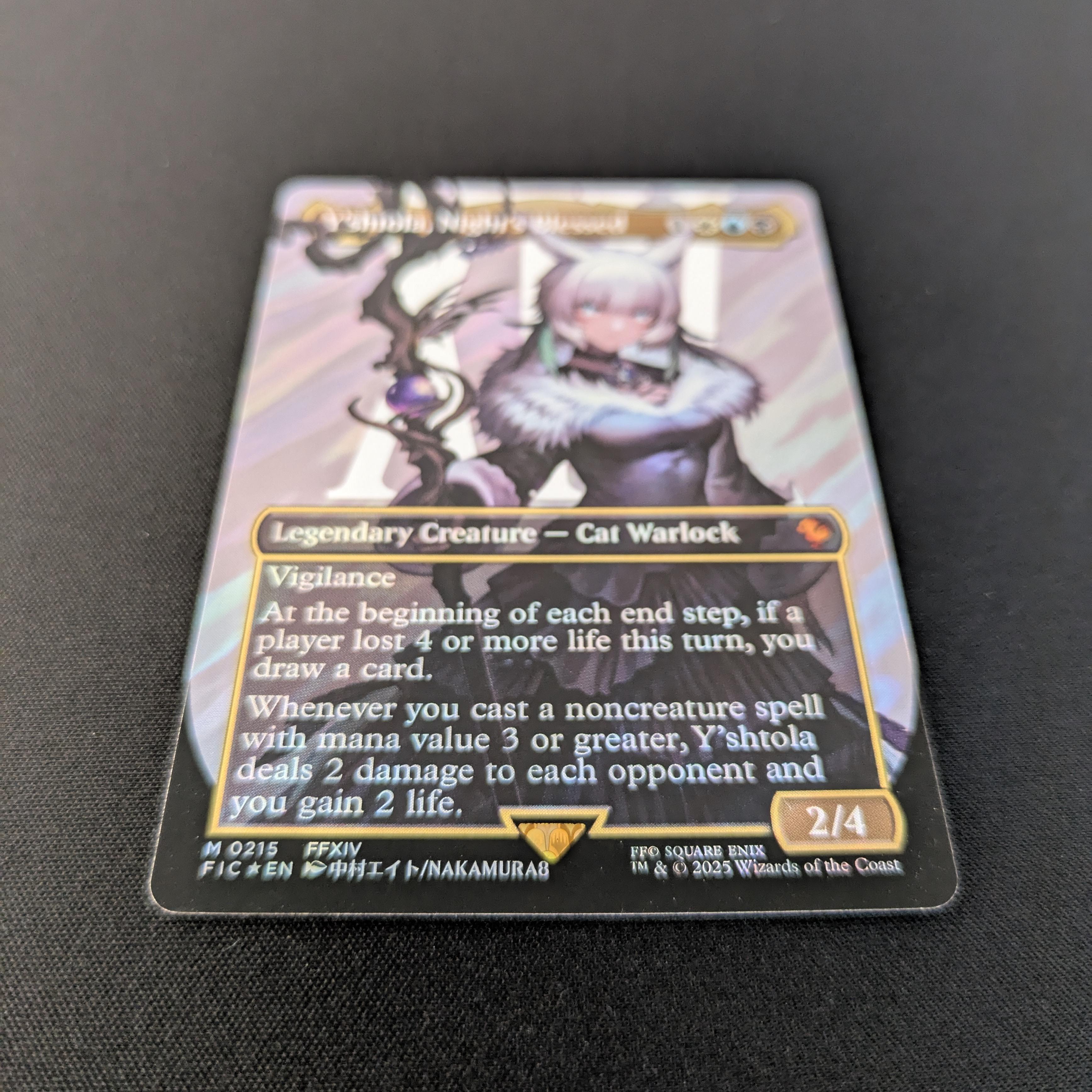 MTG Singles - [FOIL] Y'Shtola, Night's Blessed (Surge Foil) - Commander: Magic: The Gathering - FINAL FANTASY: Extras - NM - 