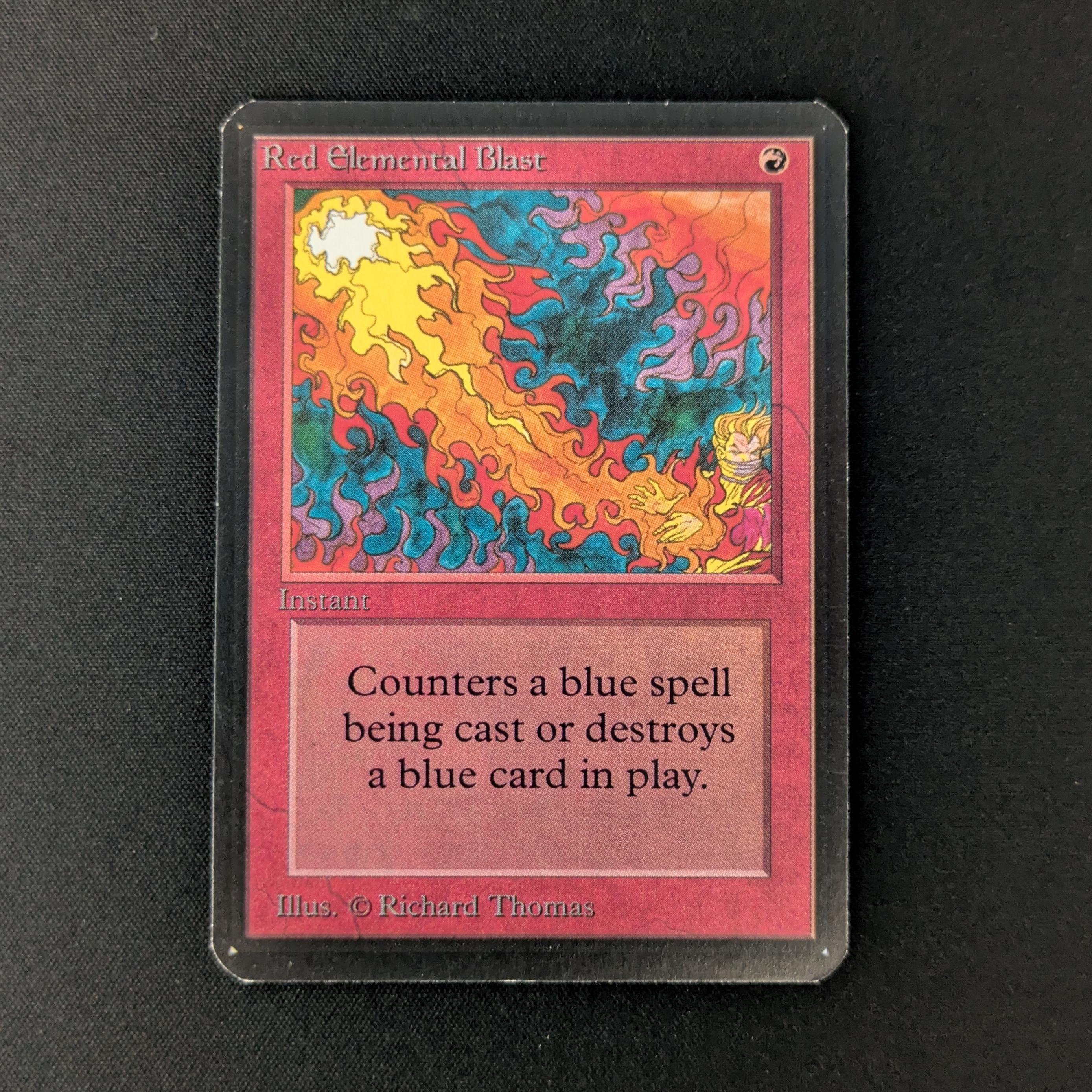 MTG Singles - Red Elemental Blast - Alpha - EX - 27576