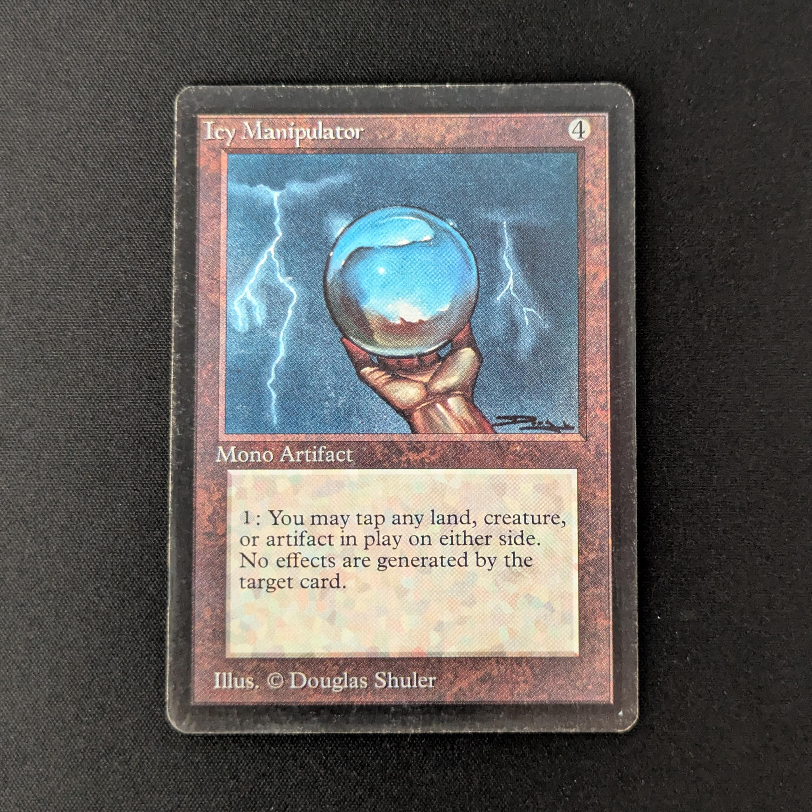 MTG Singles - Icy Manipulator - Beta - PO - INKED - 27579