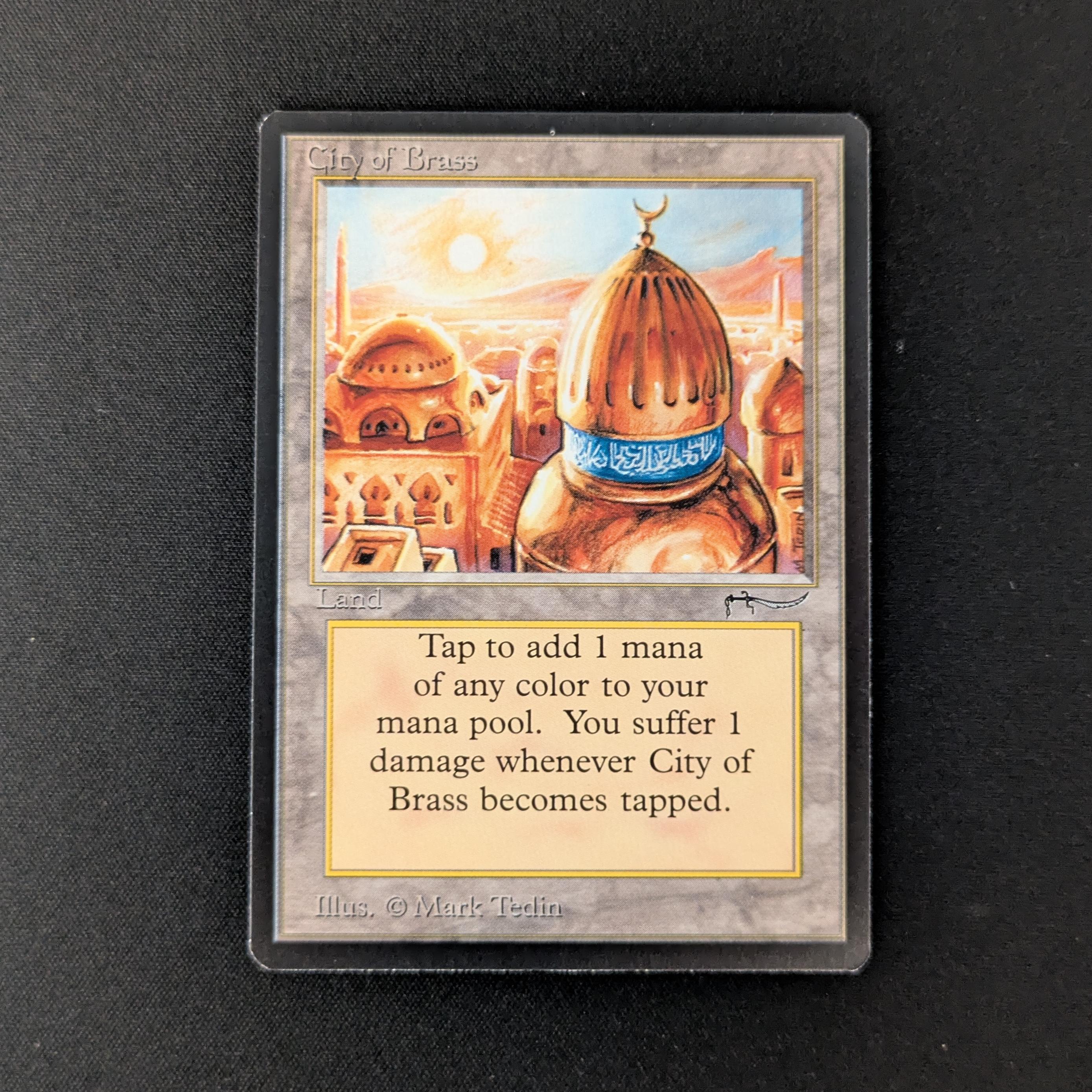 MTG Singles - City of Brass - Arabian Nights - NM - 27587
