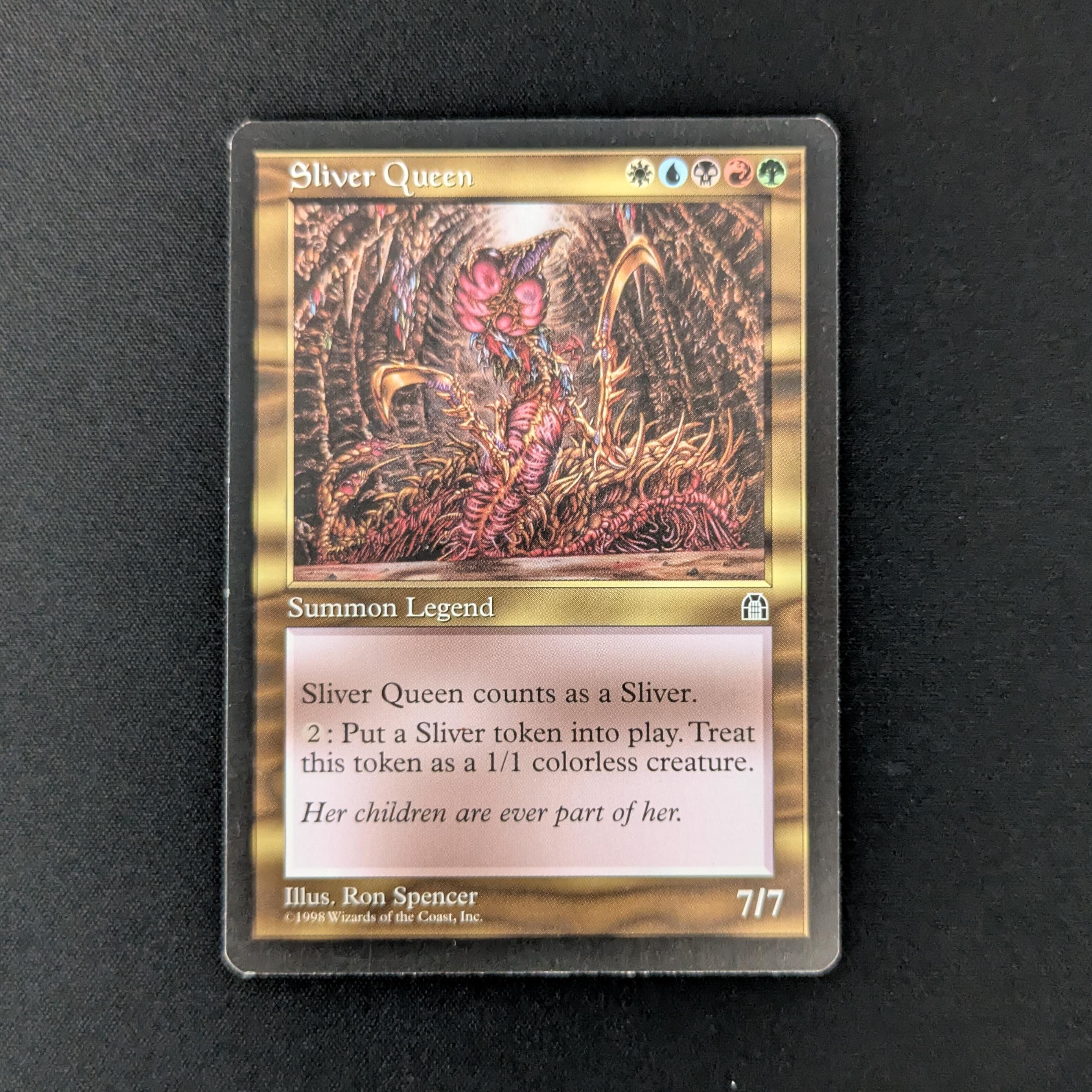 MTG Singles - Sliver Queen - Stronghold - English - EX - 27612