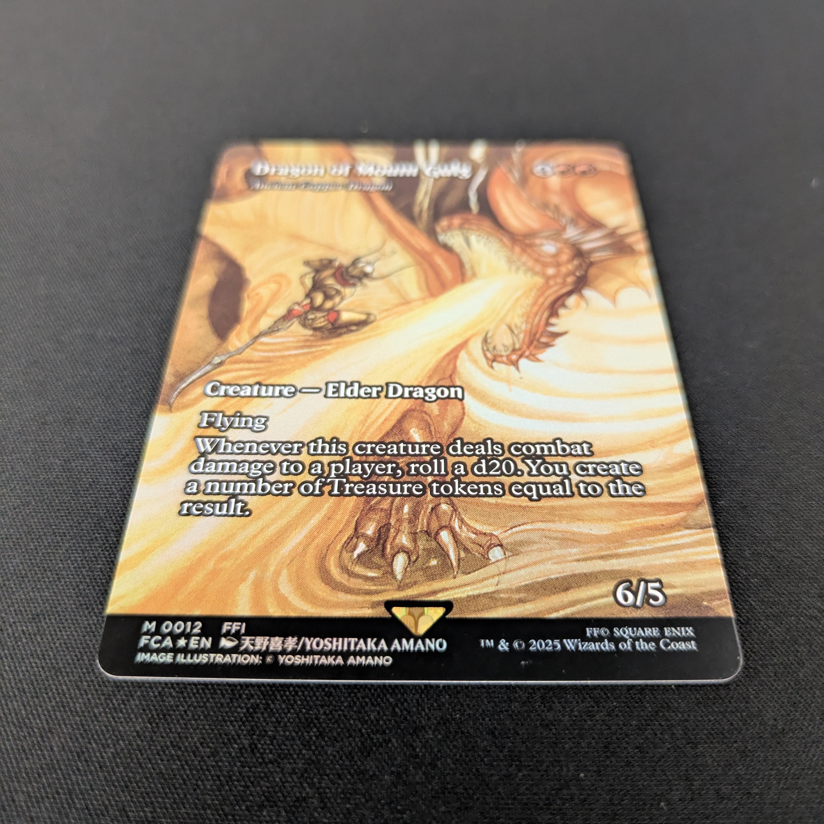 MTG Singles - [FOIL] Ancient Copper Dragon - Magic: The Gathering - FINAL FANTASY Through the Ages - NM - 