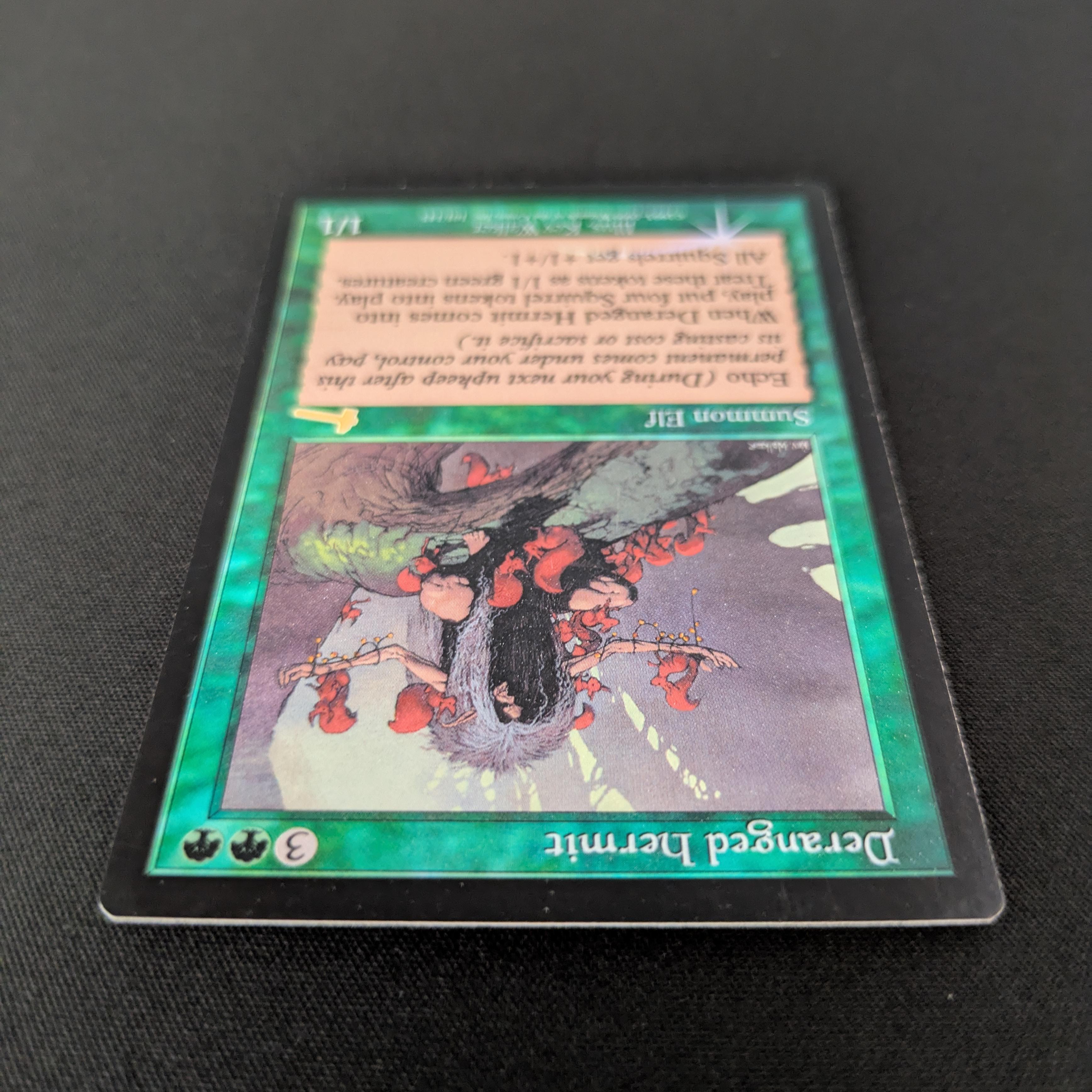 MTG Singles - [FOIL] Deranged Hermit - Urza's Legacy - EX - 