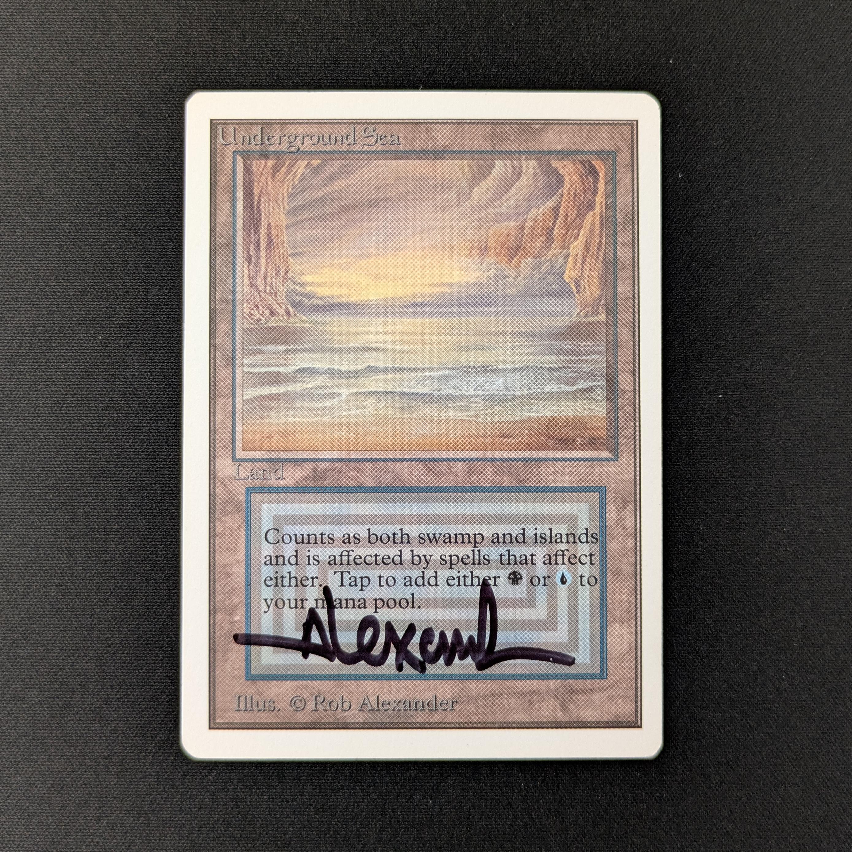 MTG Singles - Underground Sea - Unlimited - LP - SIGNED - 27679