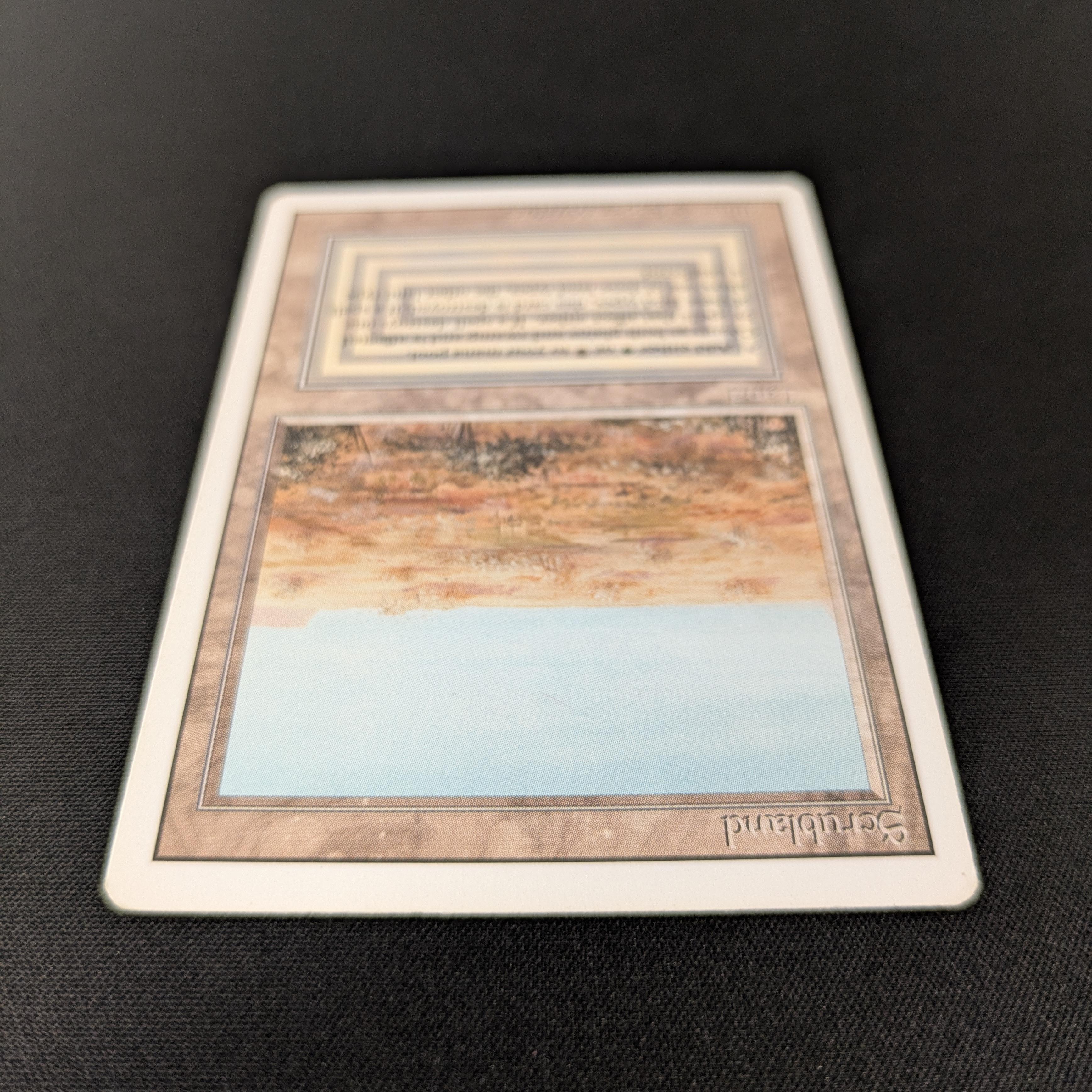 MTG Singles - Scrubland - Revised - 