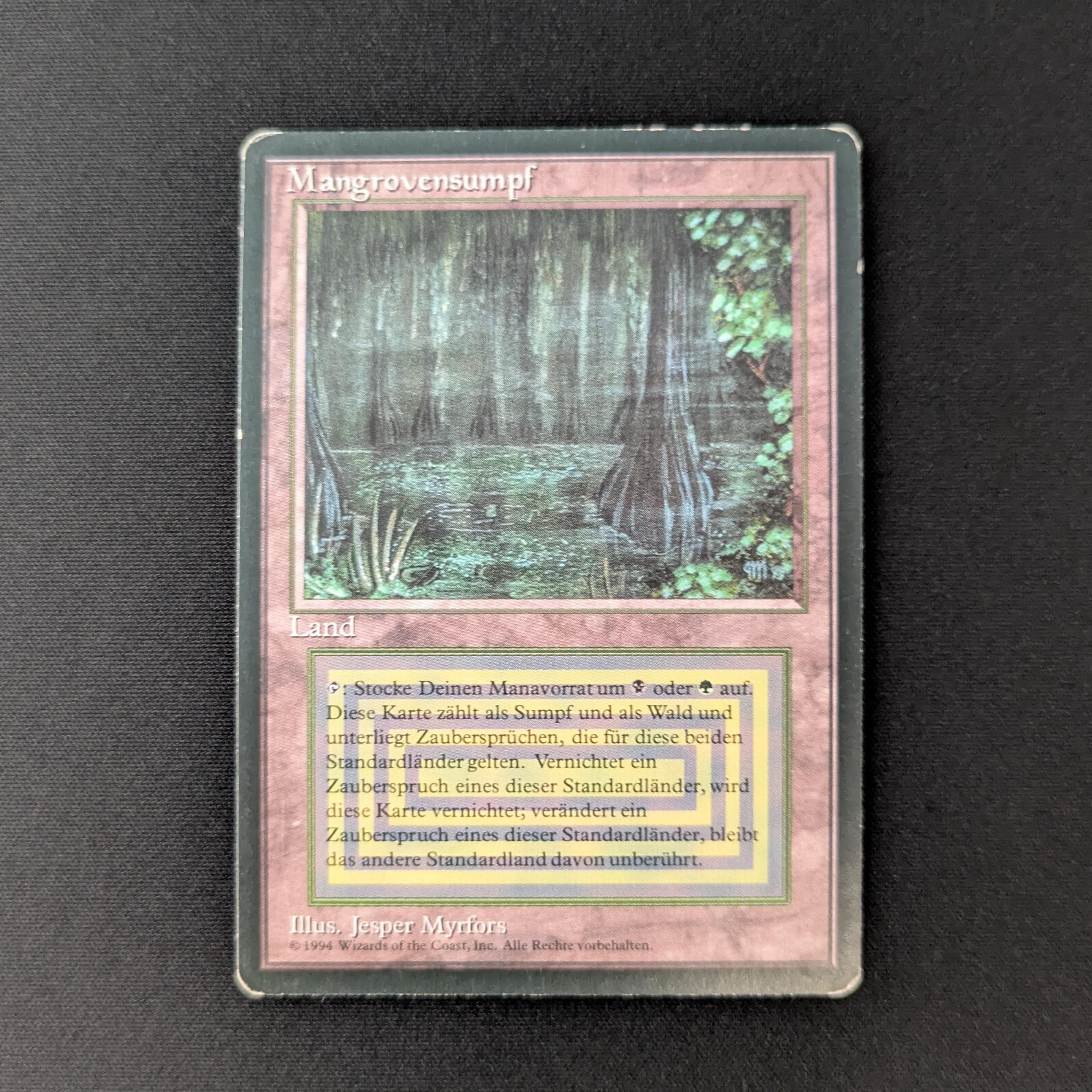 MTG Singles - Bayou - Foreign Black Bordered - German - LP - 27696